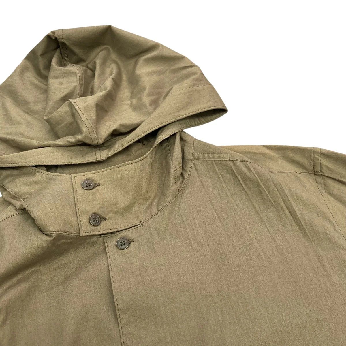 Yohji Yamamoto Yohji Yamamoto pour homme/HG-B66-049 Hooded shirt Size US L / EU 52-54 / 3 - 3 Thumbnail