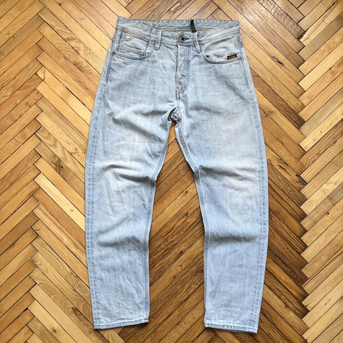 G-Star Last Drop‼️GStar Raw Jeans Alum Relaxed Tapered Dad Stretch Size US 30 / EU 46 - 1 Thumbnail