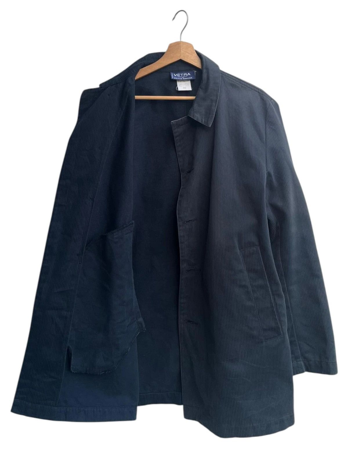 Le Laboureur × United Arrows × Vetra Vetra for United Arrows Striped Jacket Size US M / EU 48-50 / 2 - 3 Thumbnail