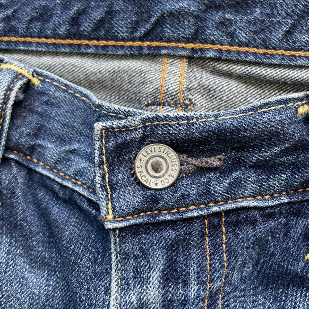 Jean × Levi's Levi’s 502 Faded Blue Distressed Jeans Denim Pants W32x29 Size US 32 / EU 48 - 6 Thumbnail