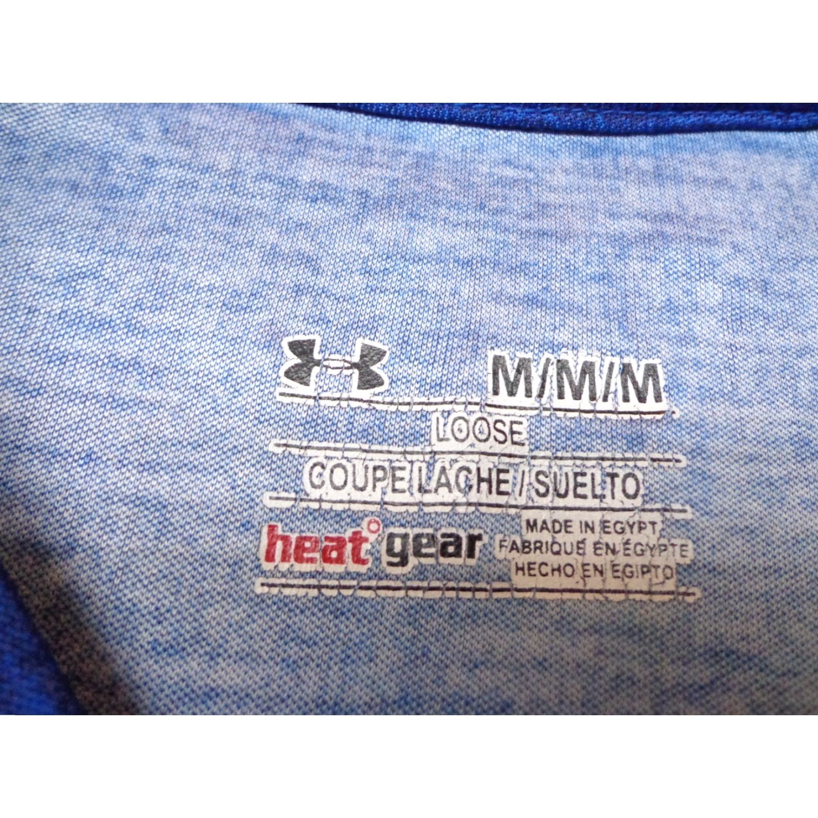 Under Armour Under Armour Heat Gear Short Sleeve Shirt Royal Blue Medium Size US M / EU 48-50 / 2 - 3 Thumbnail