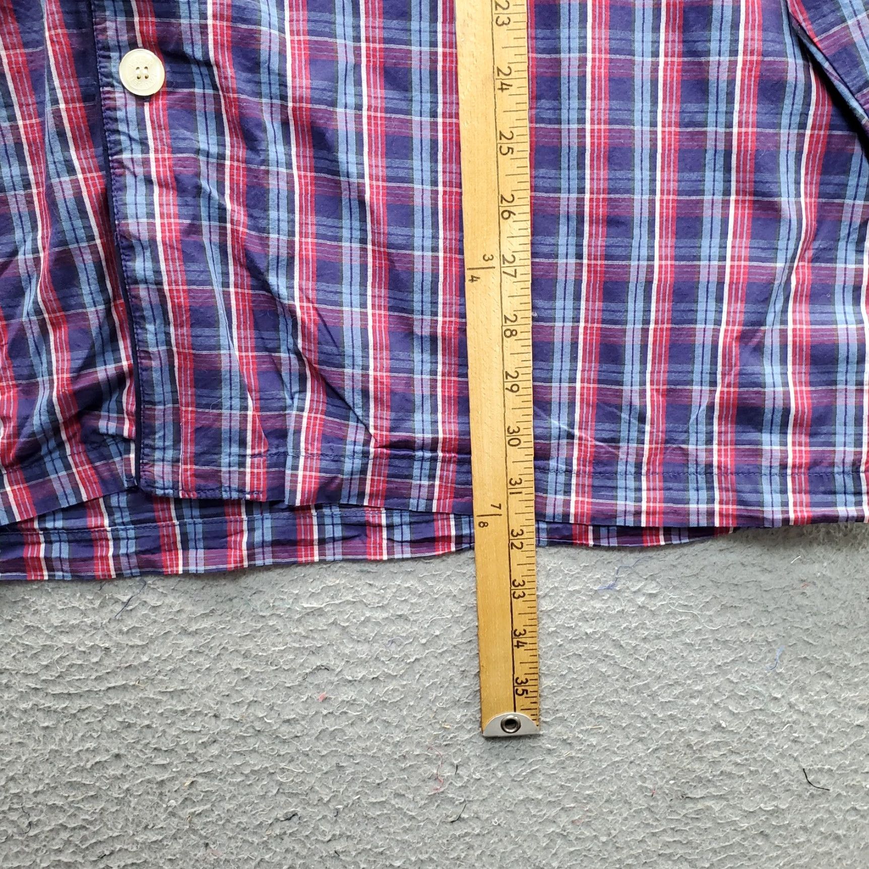 Polo Ralph Lauren Polo Ralph Lauren Pajama Shirt Mens XL Multi Plaid Collared Button Down Size US XL / EU 56 / 4 - 3 Thumbnail