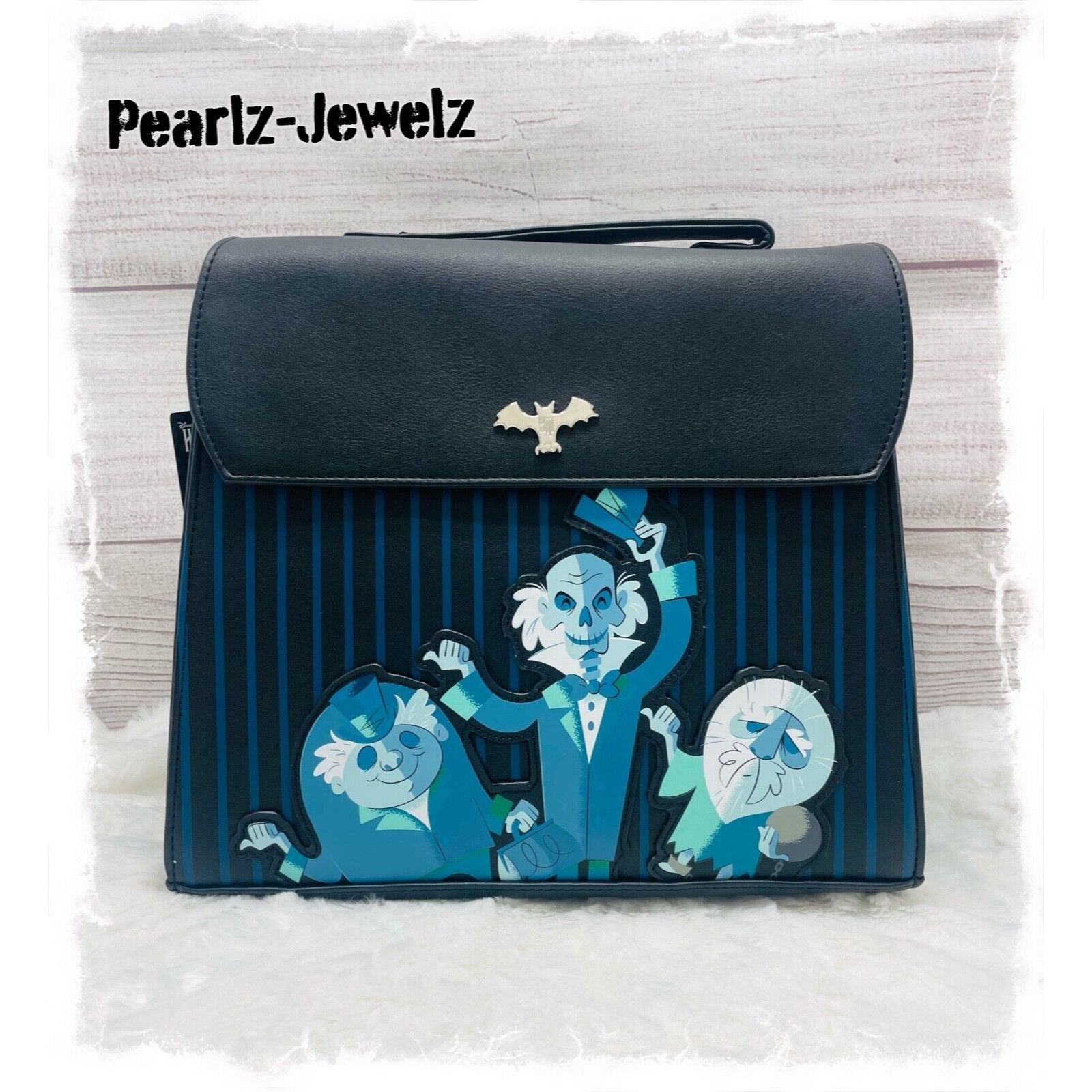 Disney Loungefly Disney Haunted Mansion Hitchhiking Ghosts Satchel Size ONE SIZE - 1 Thumbnail