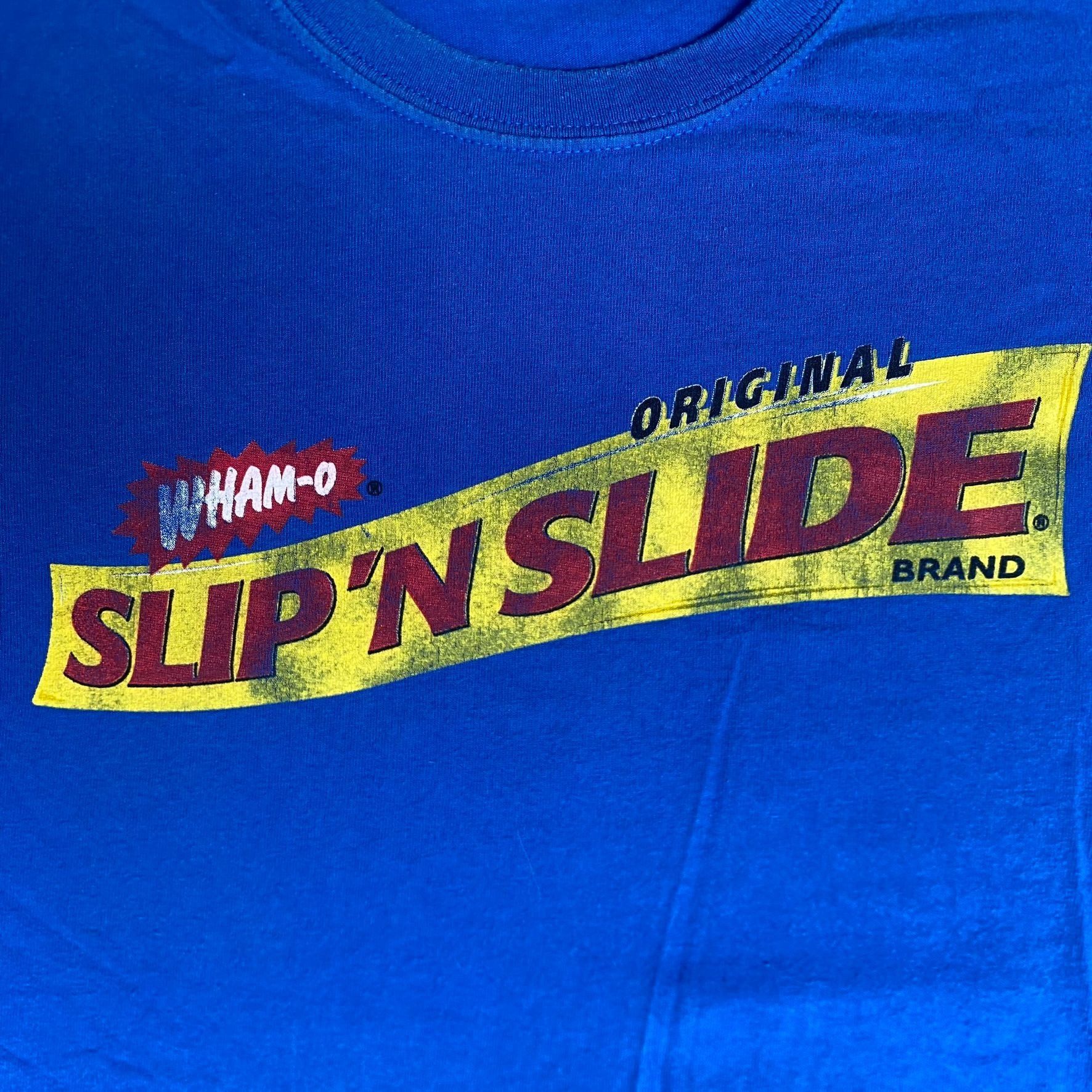 Steve And Barrys Vintage Y2K Slip N Slide Shirt Wham-O Retro Toy Logo Tee Size US XL / EU 56 / 4 - 3 Thumbnail