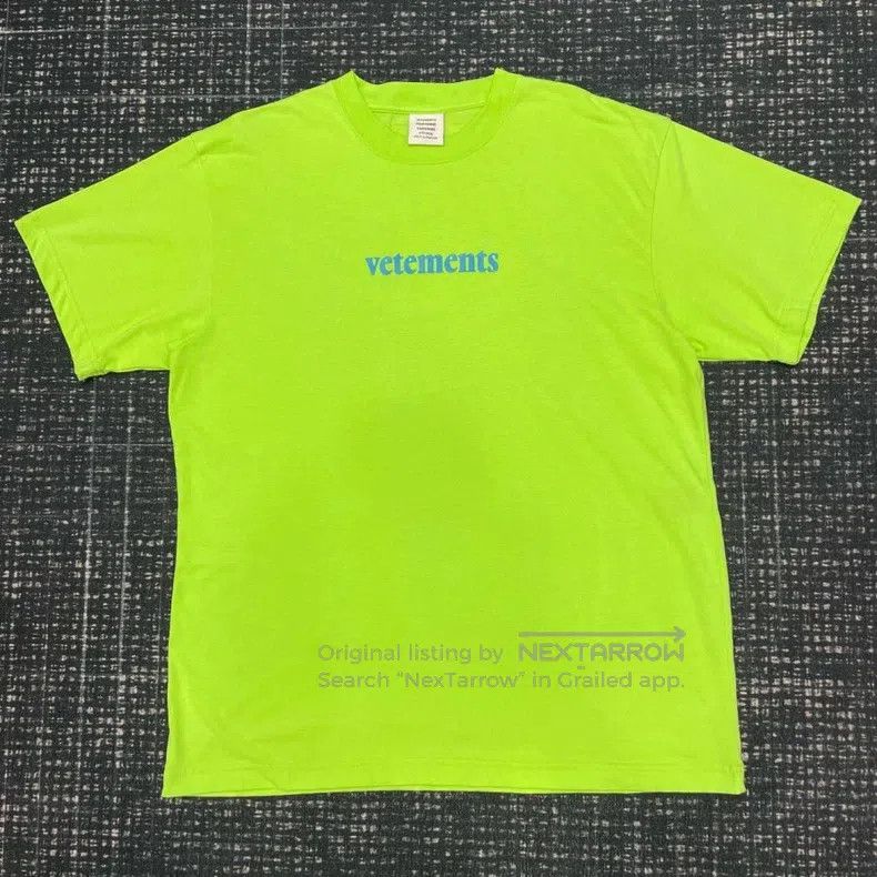 Other Vetements Classic avocado green label short-sleeve Size US M / EU 48-50 / 2 - 1 Thumbnail