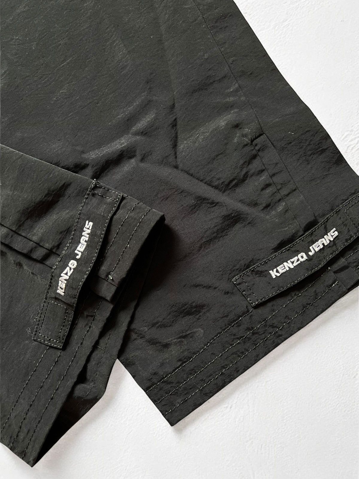 Designer × Kenzo × Vintage OFFER!🫵🏻 VINTAGE KENZO JEANS NYLON PANTS TROUSERS LOGO Size 28" / US 6 / IT 42 - 2 Thumbnail