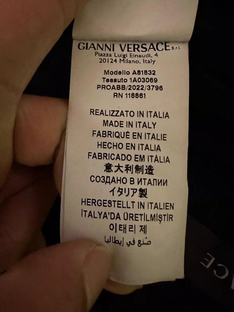 Versace Versace Indian leopard jeans Size 31" - 9 Thumbnail