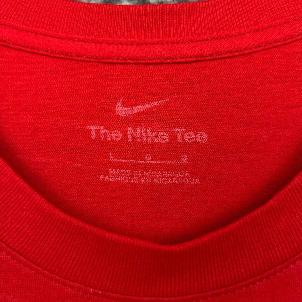 Nike Nike Shirt Men Red Georgia Bulldogs Crew Neck Cotton New L Size US L / EU 52-54 / 3 - 3 Thumbnail