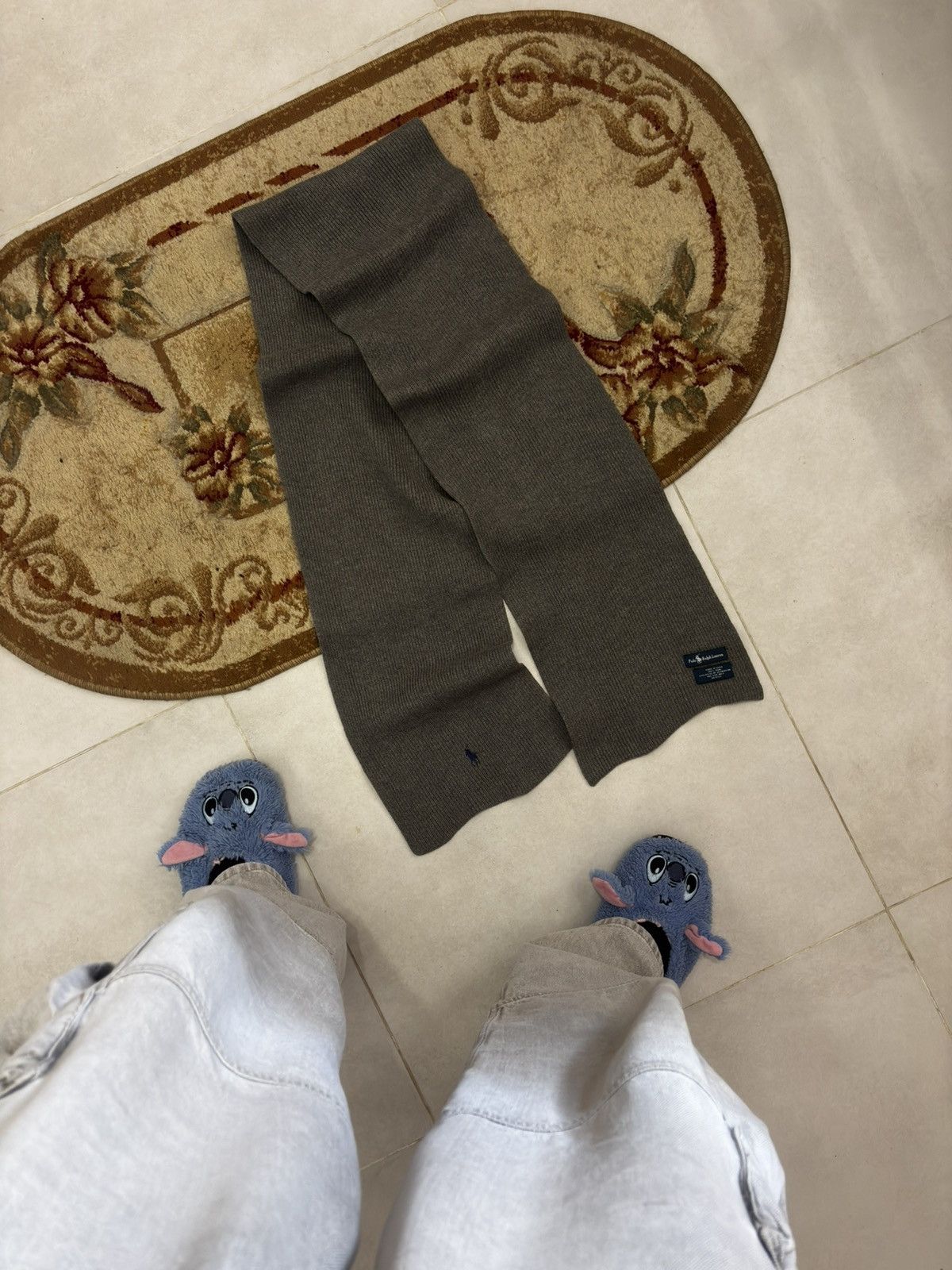 Polo Ralph Lauren Vintage Polo Ralph Lauren Wool Scarf Size ONE SIZE - 2 Thumbnail
