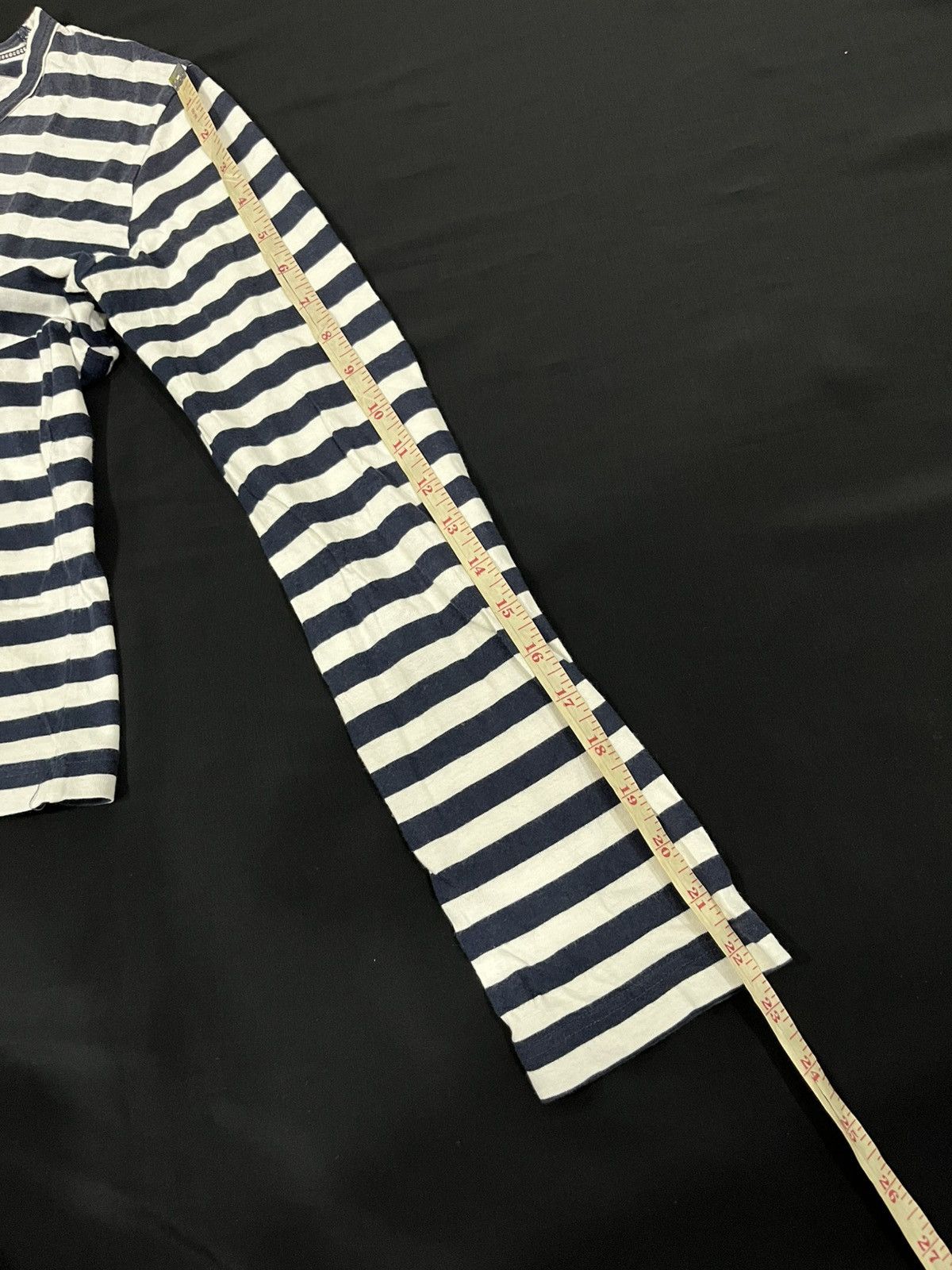 Comme des Garcons Comme Des Garcon Stripe Long Sleeve T shirt Size M / US 6-8 / IT 42-44 - 12 Thumbnail