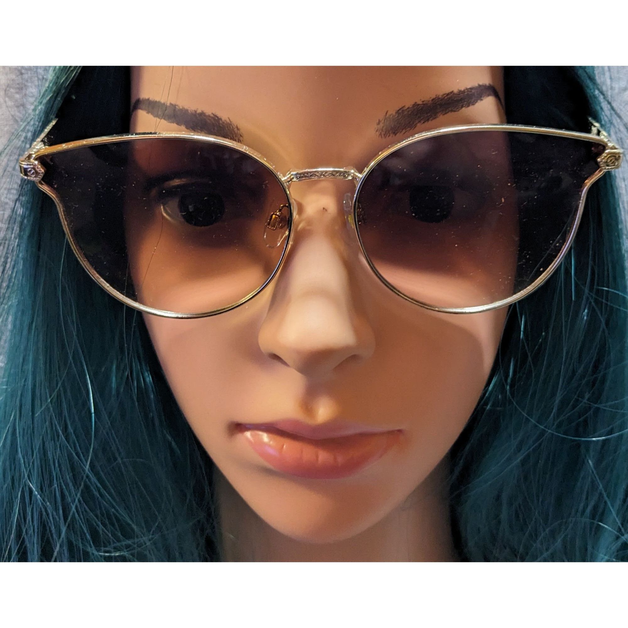 Other Frye & Co. Gold And Tortoise DG0921 Sunglasses Size ONE SIZE - 7 Thumbnail