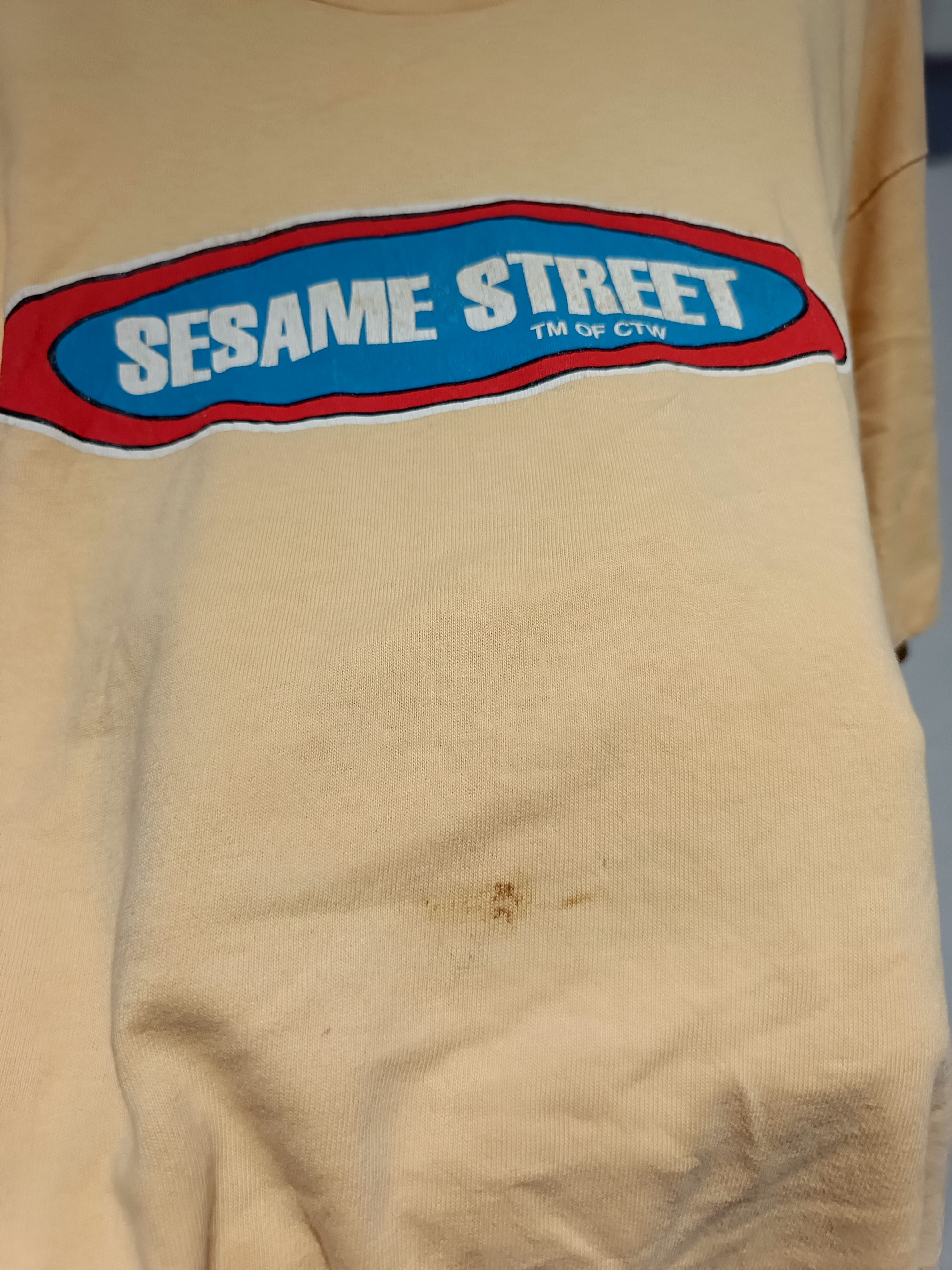 Fruit Of The Loom Vintage Sesame Street Oscar The Grouch Size US L / EU 52-54 / 3 - 5 Thumbnail