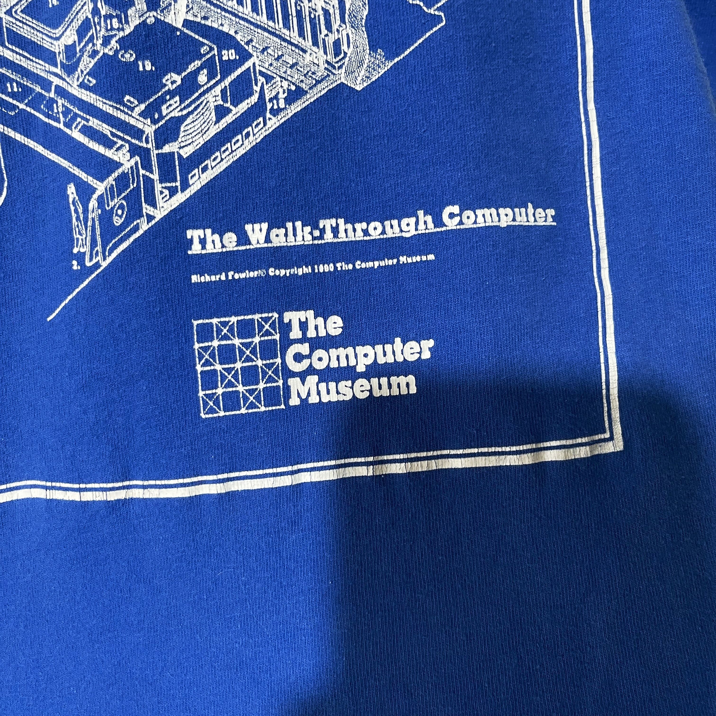 Arts & Science Vintage 90s Boston Computer Museum T-Shirt Size US L / EU 52-54 / 3 - 4 Thumbnail