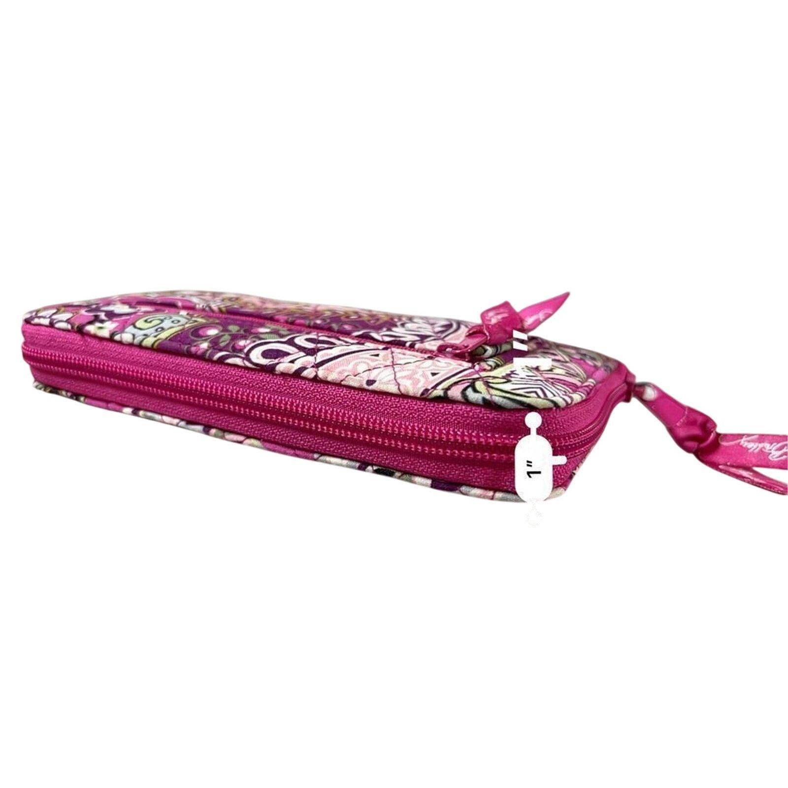 Vera Bradley Vera Bradley "Very Berry Paisley" Hope Toile Wristlet Wallet Size ONE SIZE - 7 Thumbnail