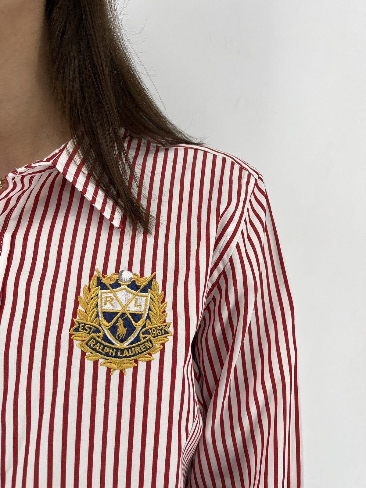 RRL Ralph Lauren × Ralph Lauren × Ralph Lauren Sport Vintage Ralph Lauren Sport Shirt Button Ups Big Pony Logo Size XL / US 12-14 / IT 48-50 - 5 Thumbnail
