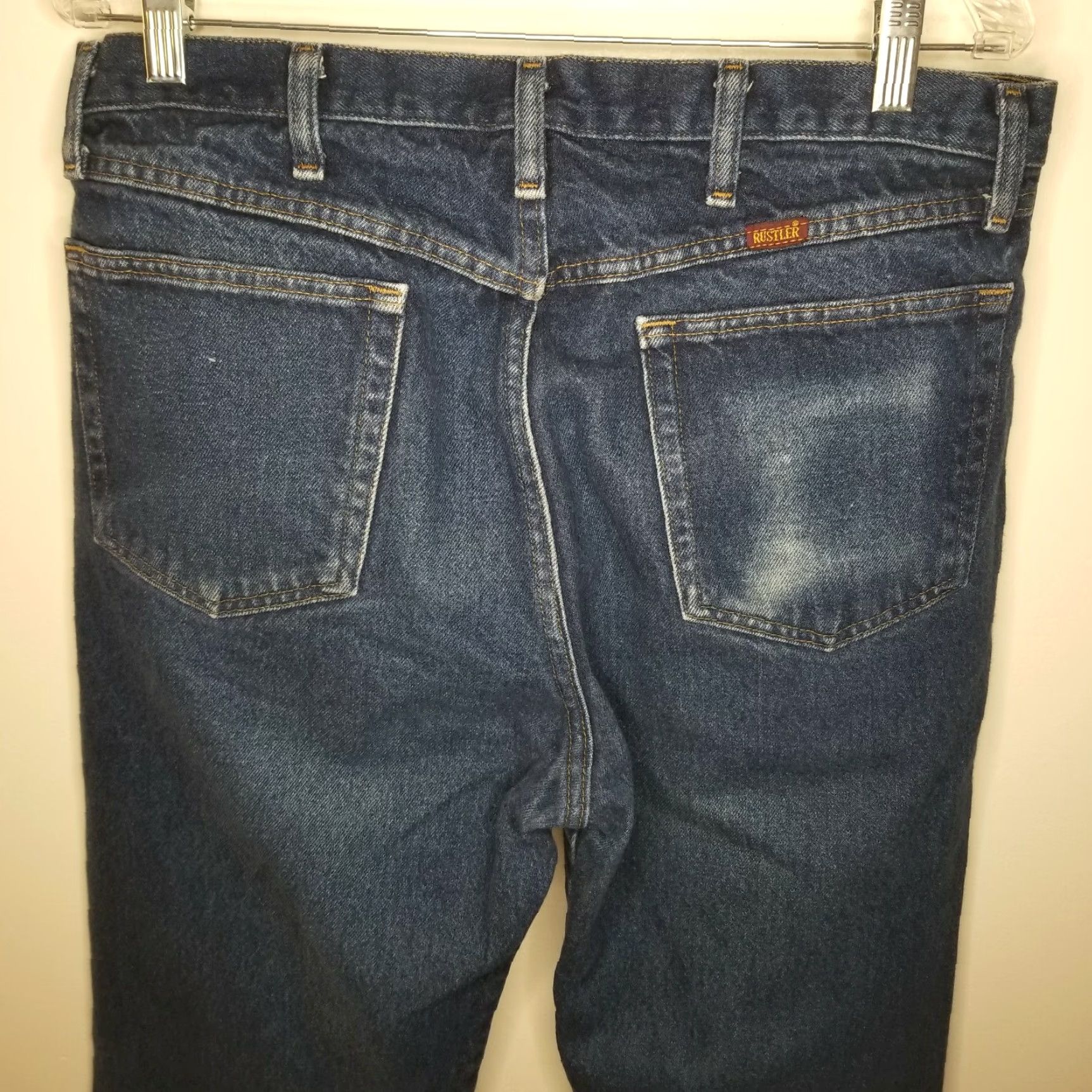 Vintage VINTAGE? Not specified. Rustler Jeans Straight Men Size 36x32 Blue Size US 36 / EU 52 - 5 Thumbnail