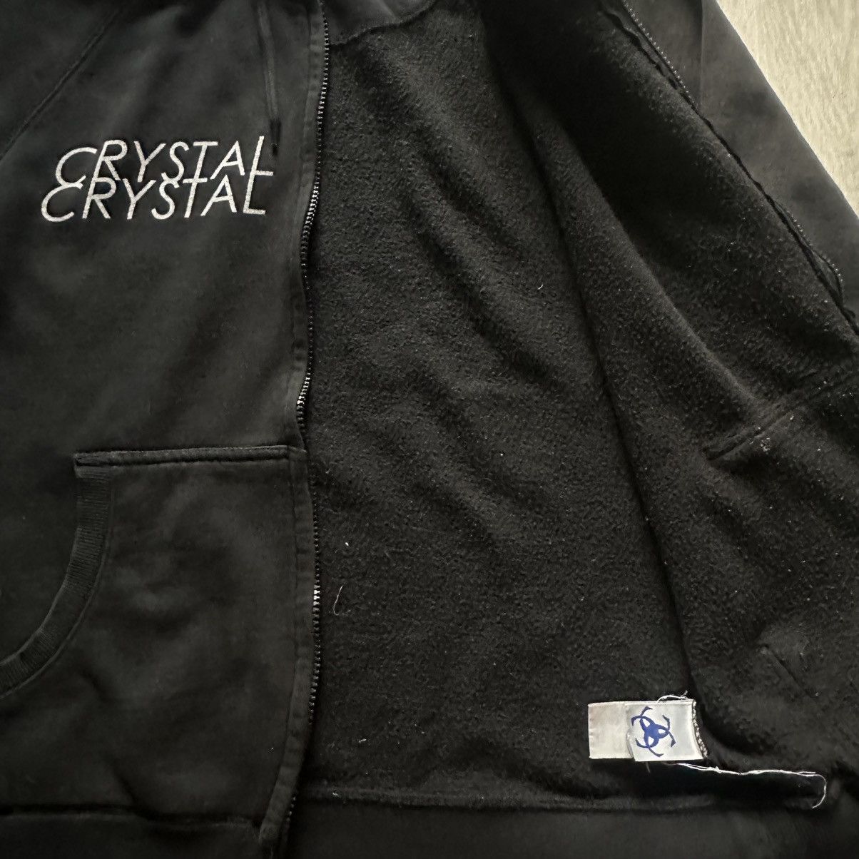 Band Tees Crystal Castles (III) Kerosene Zip Hoodie M Size US M / EU 48-50 / 2 - 6 Thumbnail