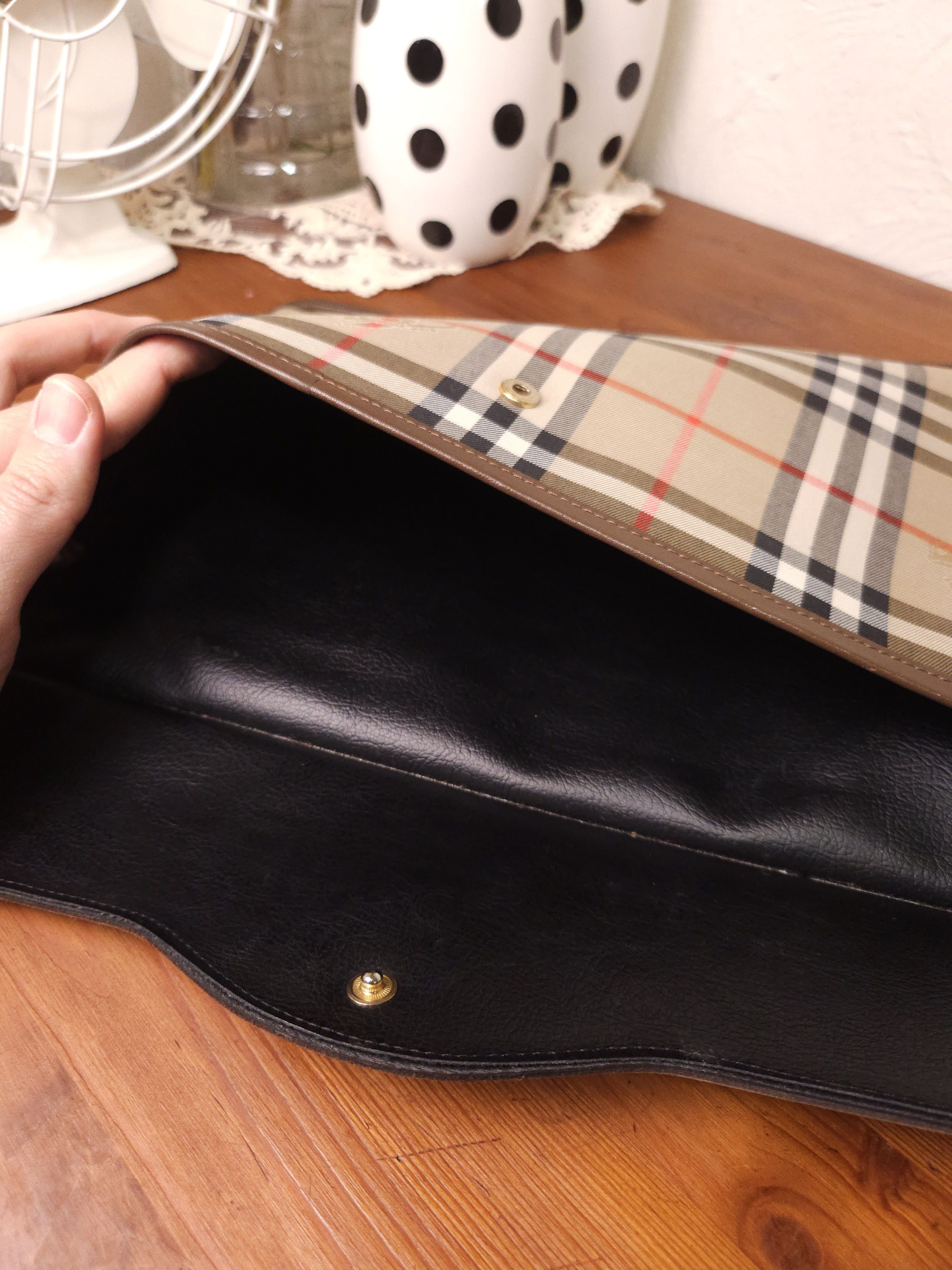 Burberry Burberry Nova Check Laptop Pouch Size ONE SIZE - 9 Thumbnail