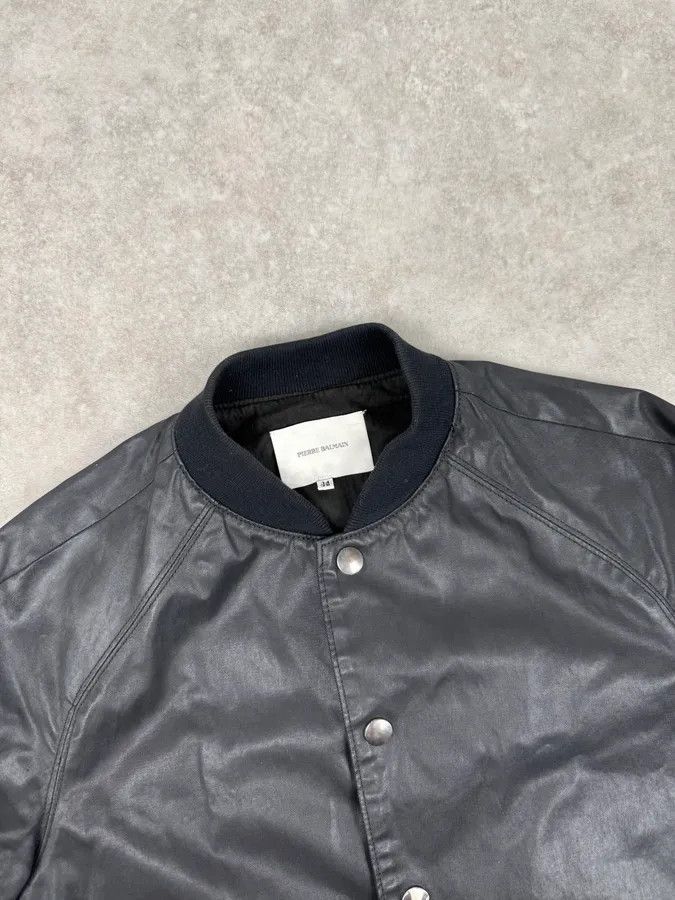Pierre Balmain SS2012 Pierre Balmain Black Zip Pocket Bomber Jacket Size US S / EU 44-46 / 1 - 4 Thumbnail