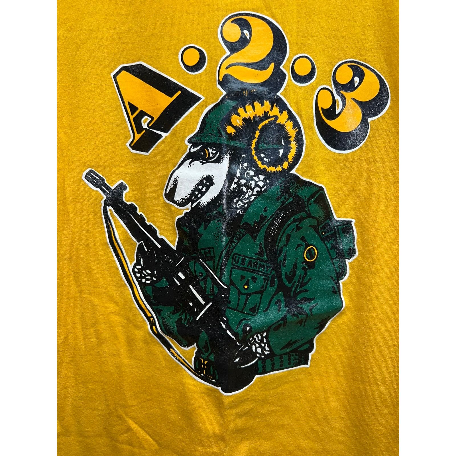 Russell Athletic Vintage US Army Black Sheep Shirt A 23 A23 Graphic 80s Tee M Size US M / EU 48-50 / 2 - 4 Thumbnail