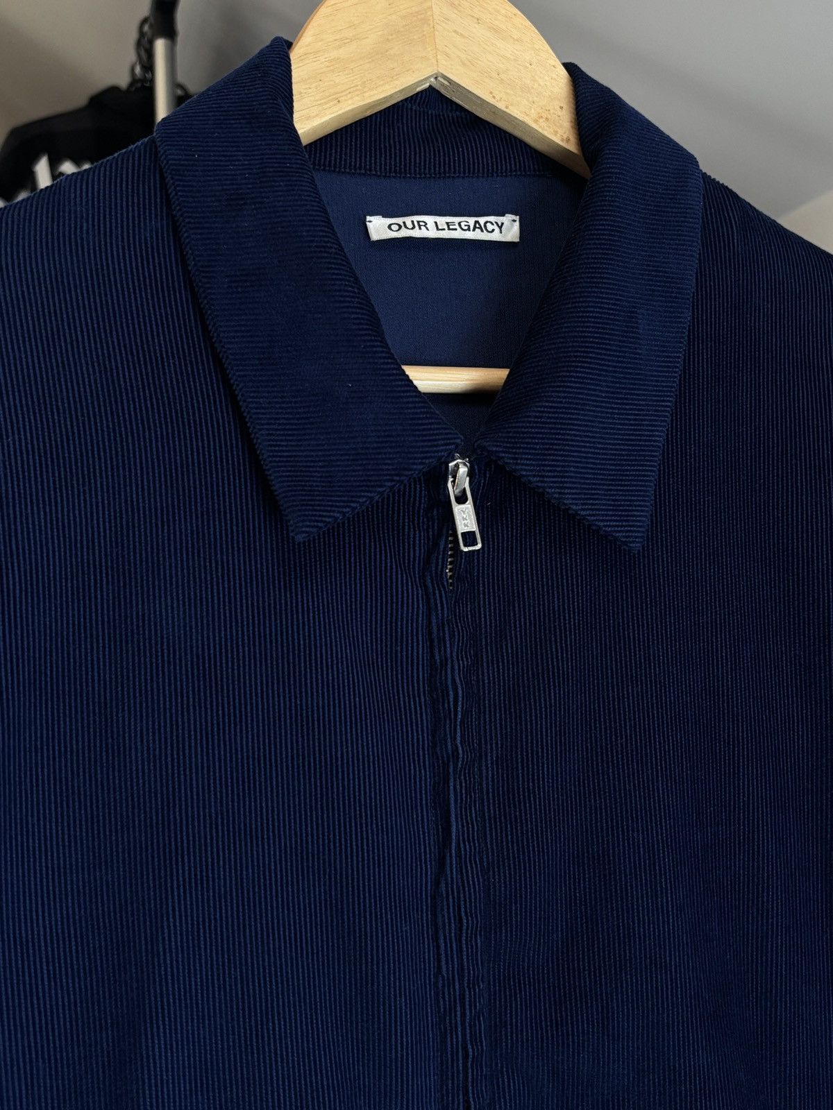 Our Legacy Our Legacy Blue Corduroy Light Jacket Size US M / EU 48-50 / 2 - 3 Thumbnail