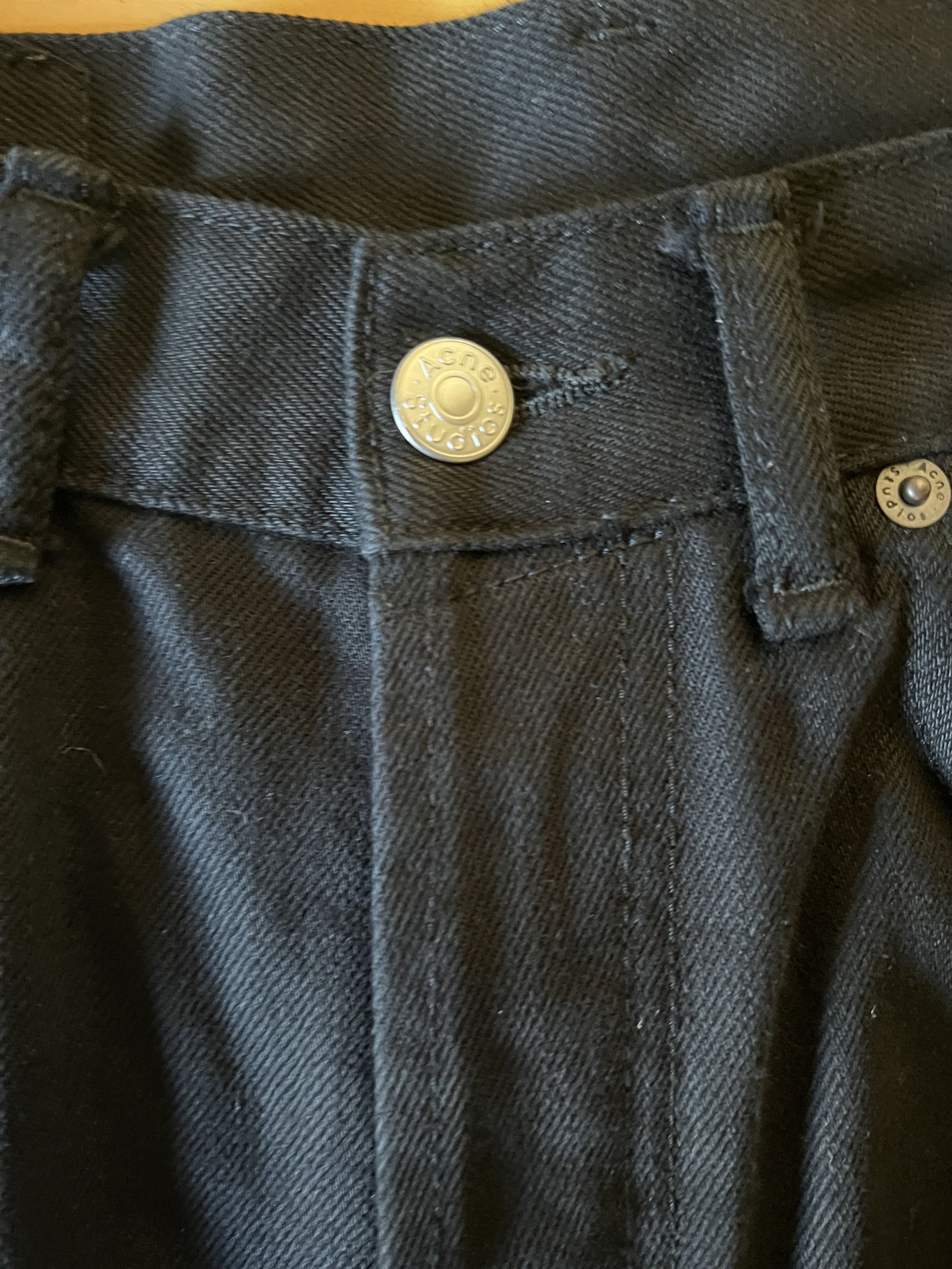 Acne Studios Acne Studios Mece Forever Black Jean Size 28" / US 6 / IT 42 - 11 Thumbnail