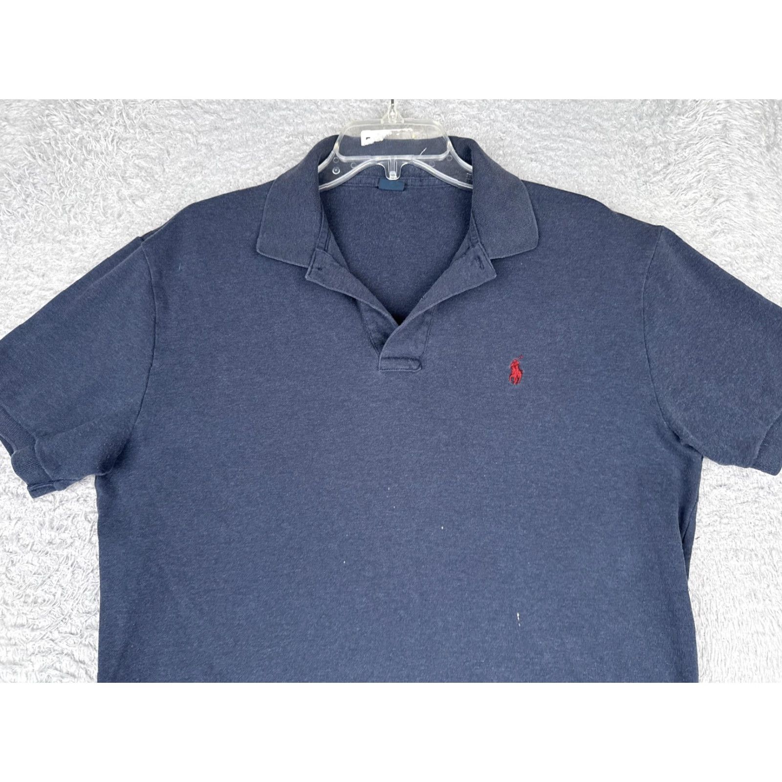 Polo Ralph Lauren Polo Ralph Lauren Polo Shirt Mens Large Blue Short Sleeve Cotton Logo Casual Size US L / EU 52-54 / 3 - 4 Thumbnail