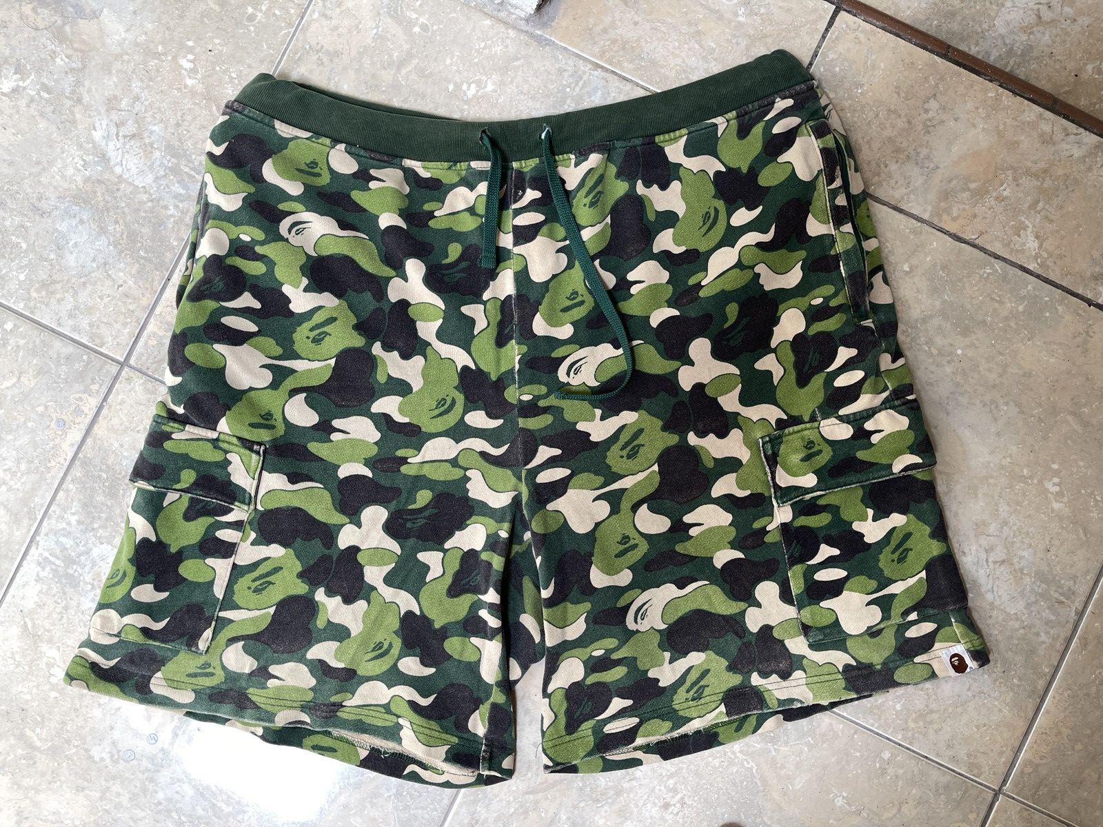 Bape ABC2 Camo Sweat Shorts Size US 34 / EU 50 - 1 Thumbnail