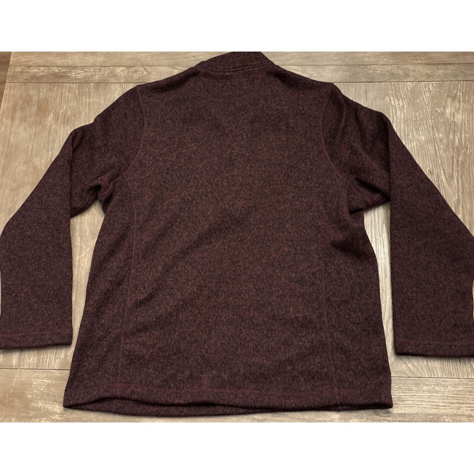 Vintage Woolrich Mens 1/4 Zip Pullover Sweater Fleece Size L Heather Burgundy Size US L / EU 52-54 / 3 - 8 Thumbnail