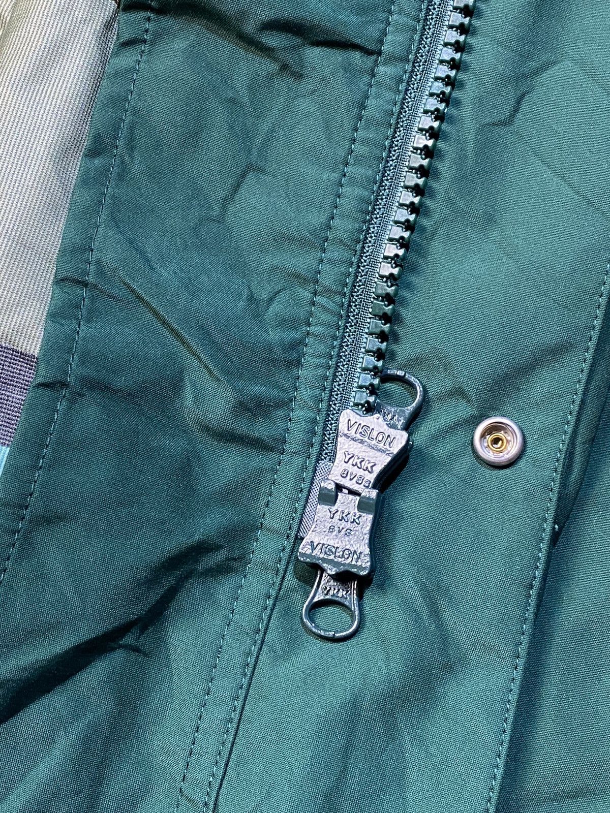 go slow caravan GO SLOW CARAVAN COLOR BLOCK LONG PARKA RAIN JACKET Size US M / EU 48-50 / 2 - 8 Thumbnail