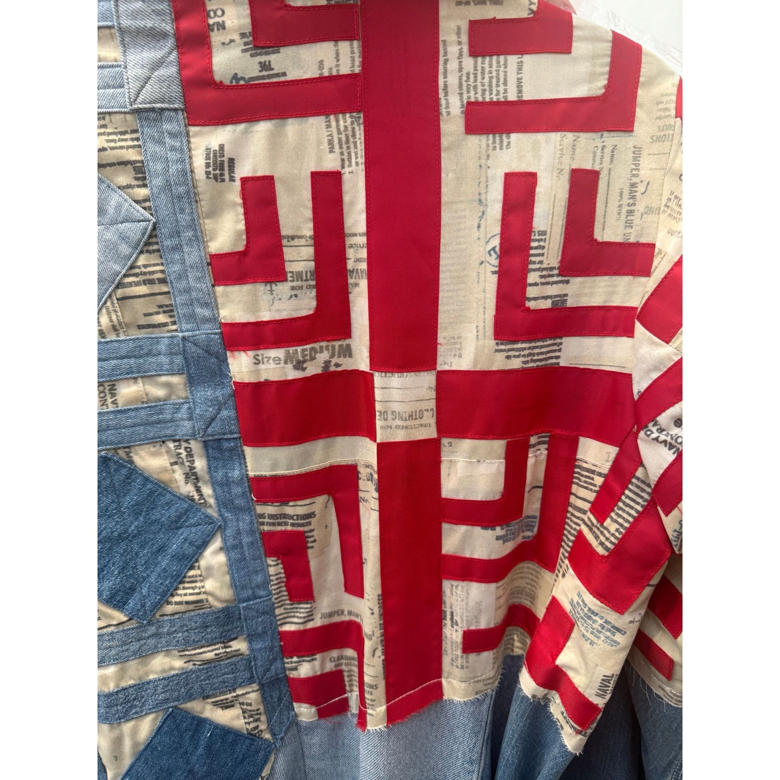 Greg Lauren Greg Lauren Quilted Long Kimono Robe Size US L / EU 52-54 / 3 - 4 Thumbnail