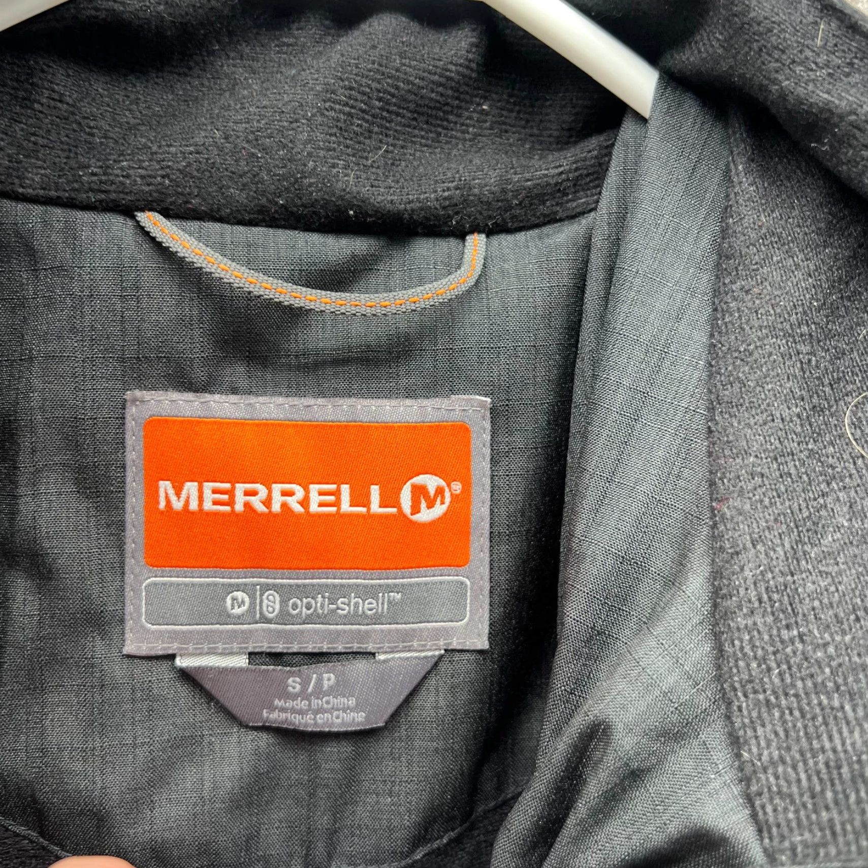 Merrell VINTAGE Merrell Trench Coat Jacket Womens Small Black Hooded Button Down Belt Opti Shell Fall Winter Size S / US 4 / IT 40 - 7 Thumbnail
