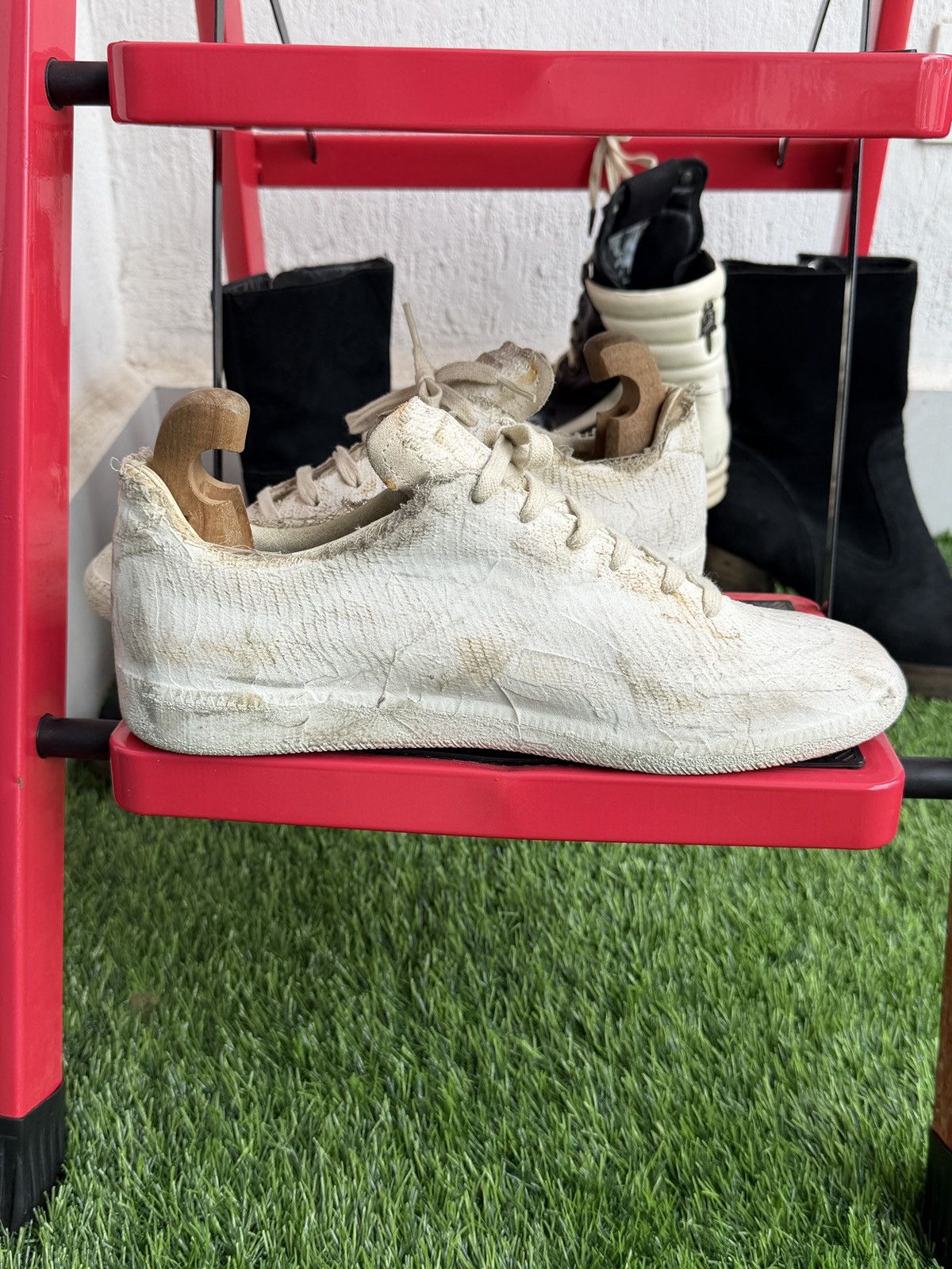 Maison Margiela 🔥🥶Plastered Gat replica trainer Size US 10.5 / EU 43-44 - 8 Thumbnail