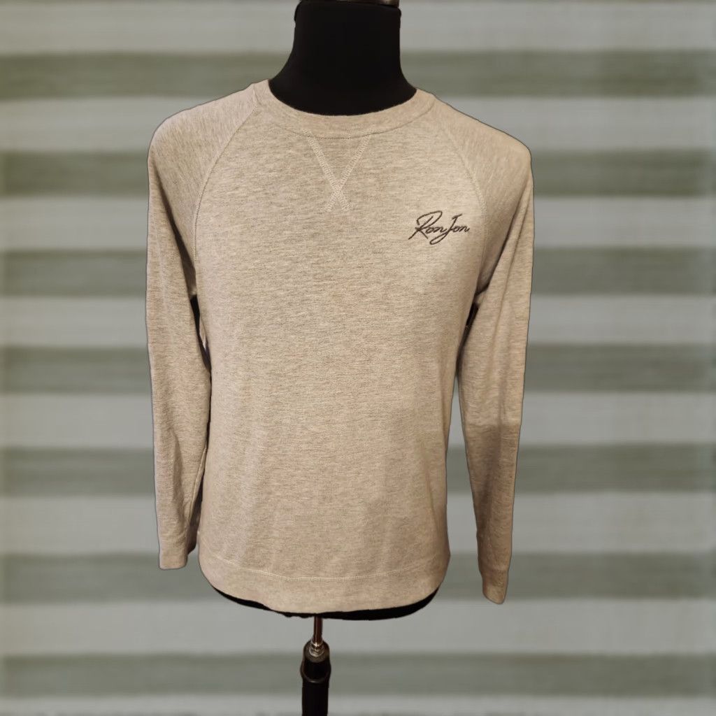 Ron Jon Surf Shop Ron Jon Surf Shop Long Sleeve Shirt Embroidered Gray Size S Mens Crew Neck T-Shirt Cotton Polyester Regular Fit Size US S / EU 44-46 / 1 - 1 Thumbnail