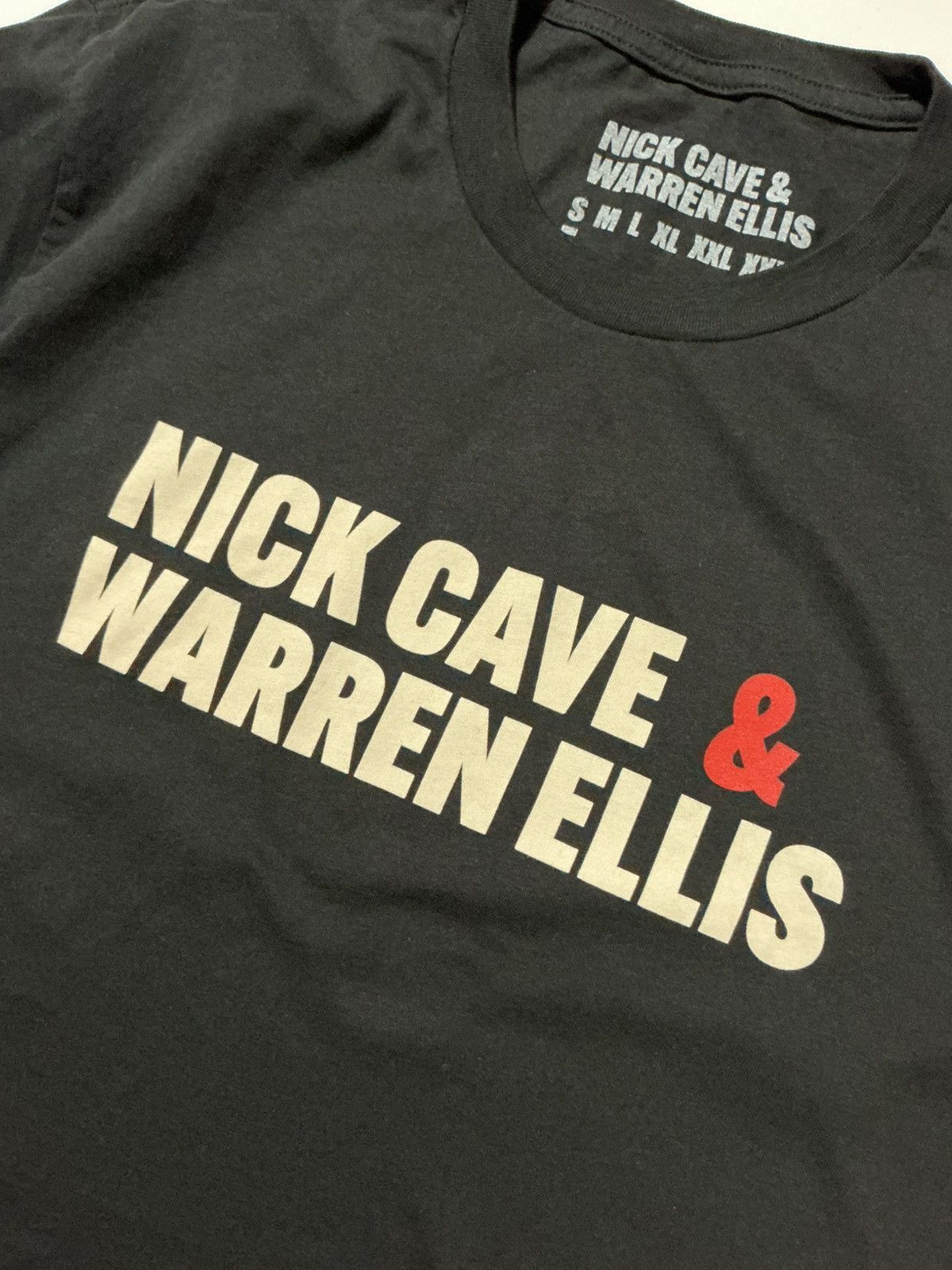 Band Tees Nick Cave & Warren Ellis Carnage Tour 2022 Official T-Shirt Size US S / EU 44-46 / 1 - 5 Thumbnail