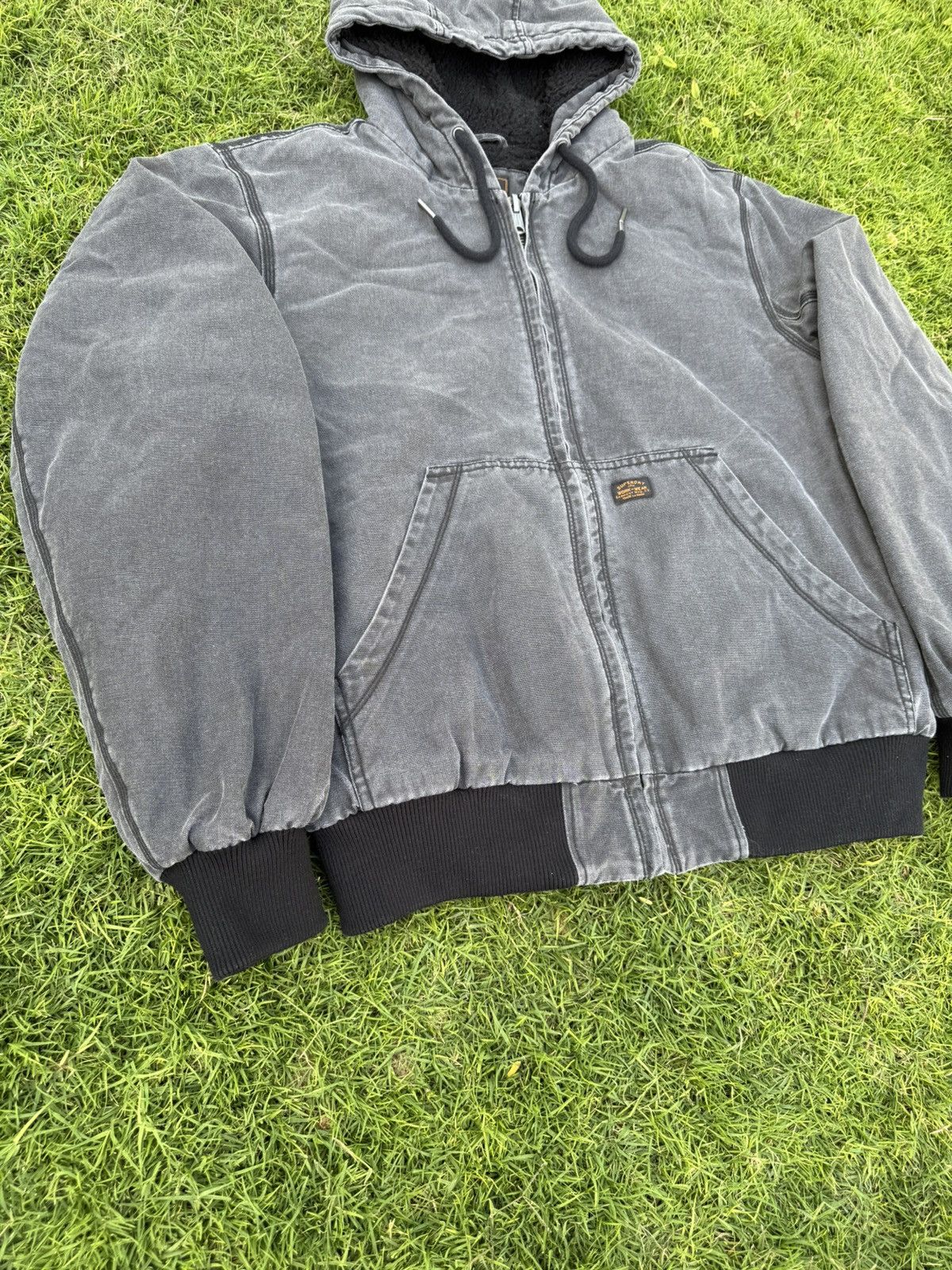 Superdry Superdry Vintage Workwear Hooded Bomber jacket Size US L / EU 52-54 / 3 - 4 Thumbnail