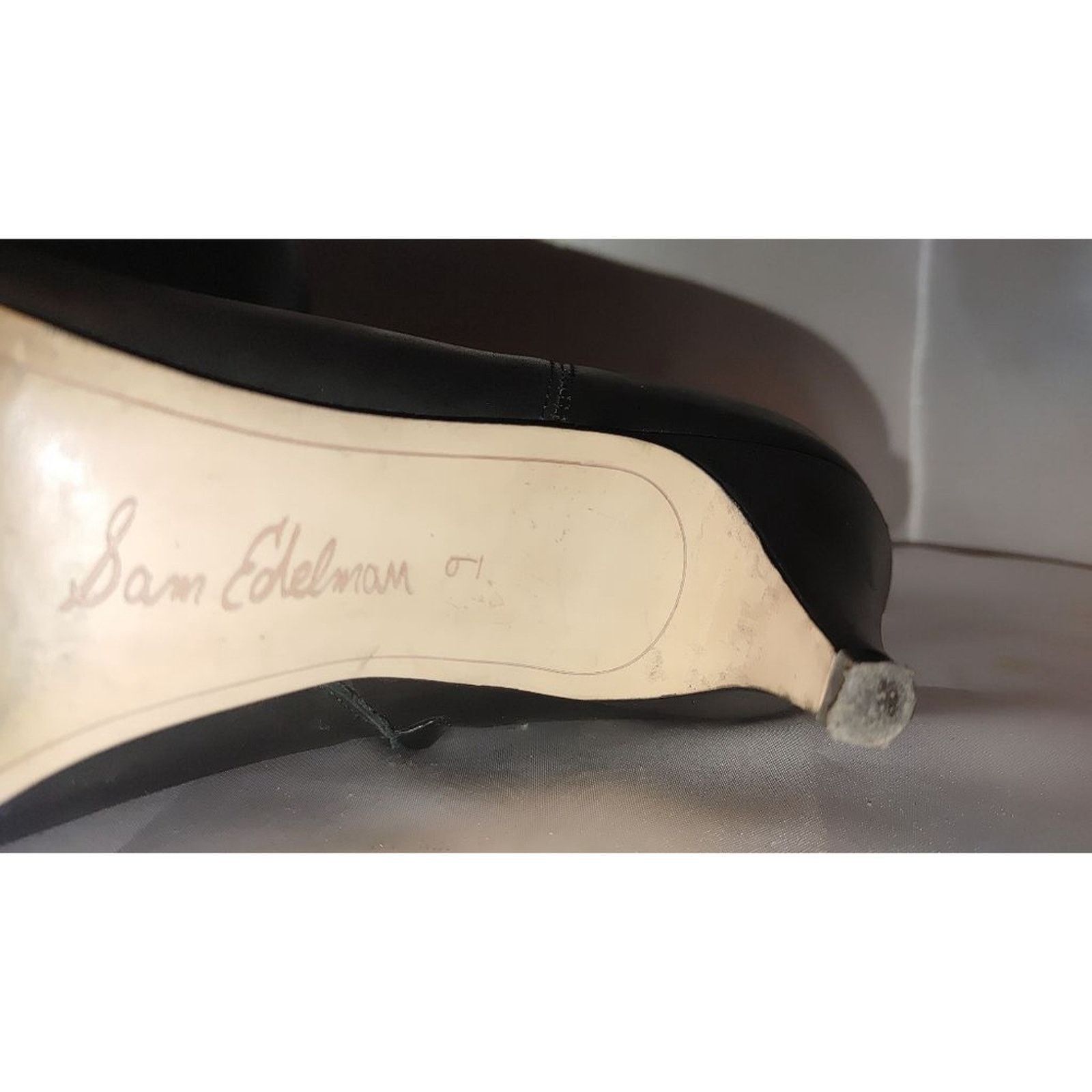 Sam Edelman Sam Edelman Ulissa Stilleto Leather Booties Size 9 Size US 9 / IT 39 - 8 Thumbnail