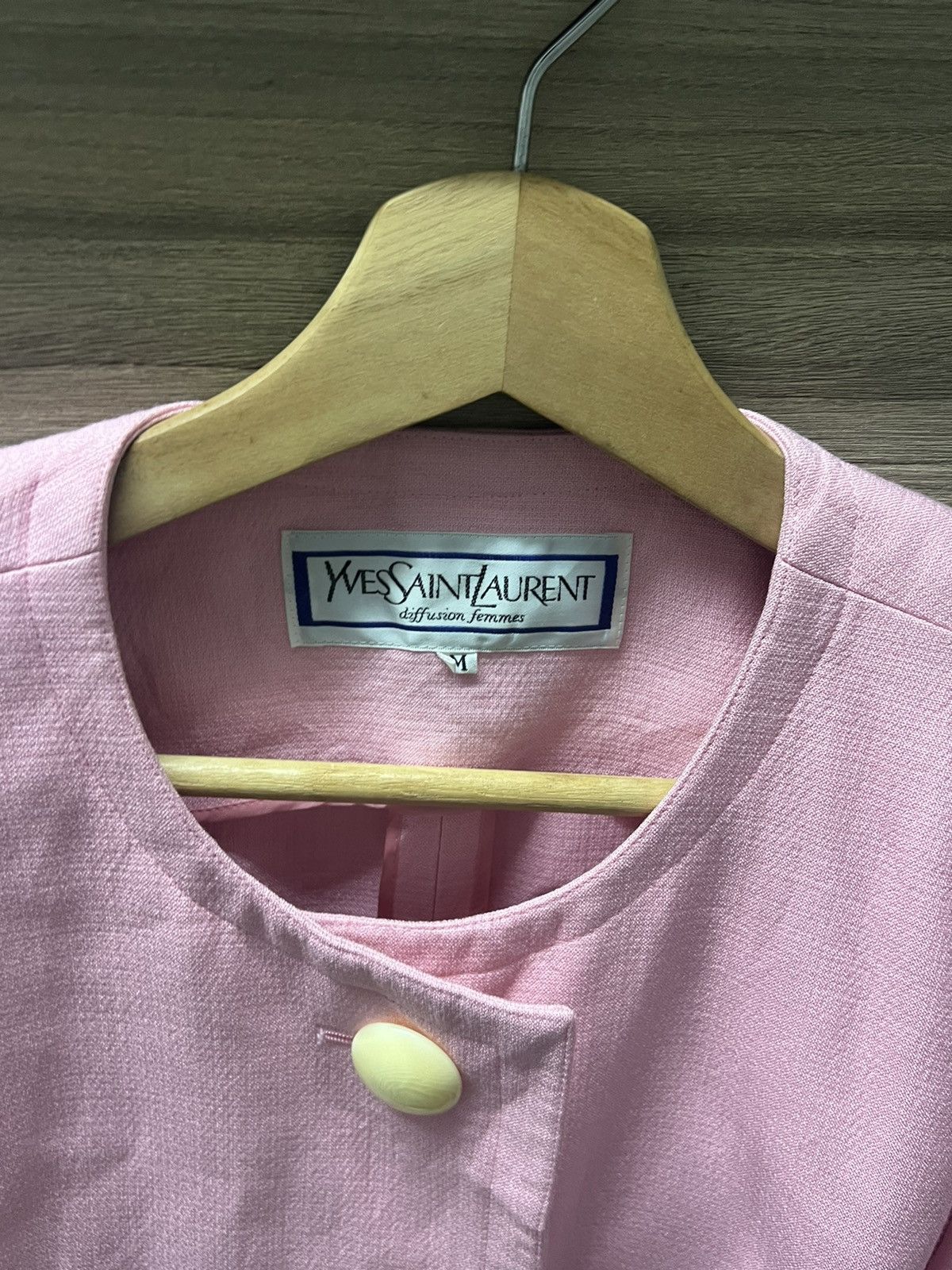 Vintage × Yves Saint Laurent Yves Saint Laurent Vintage blouse jacket button up Size M / US 6-8 / IT 42-44 - 5 Thumbnail