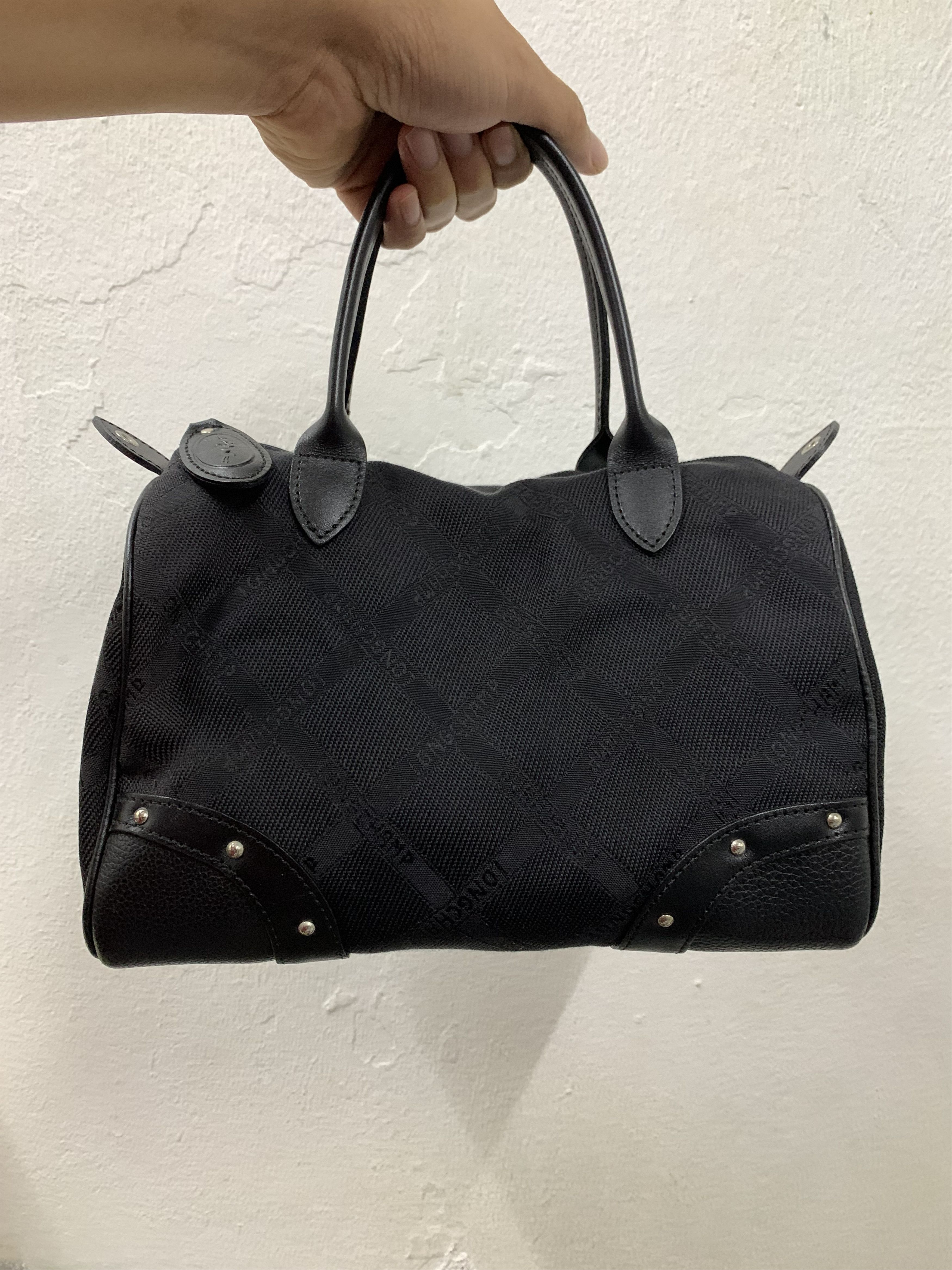 Longchamp Longchamp Jacquard Top Handle Bag Size ONE SIZE - 1 Thumbnail