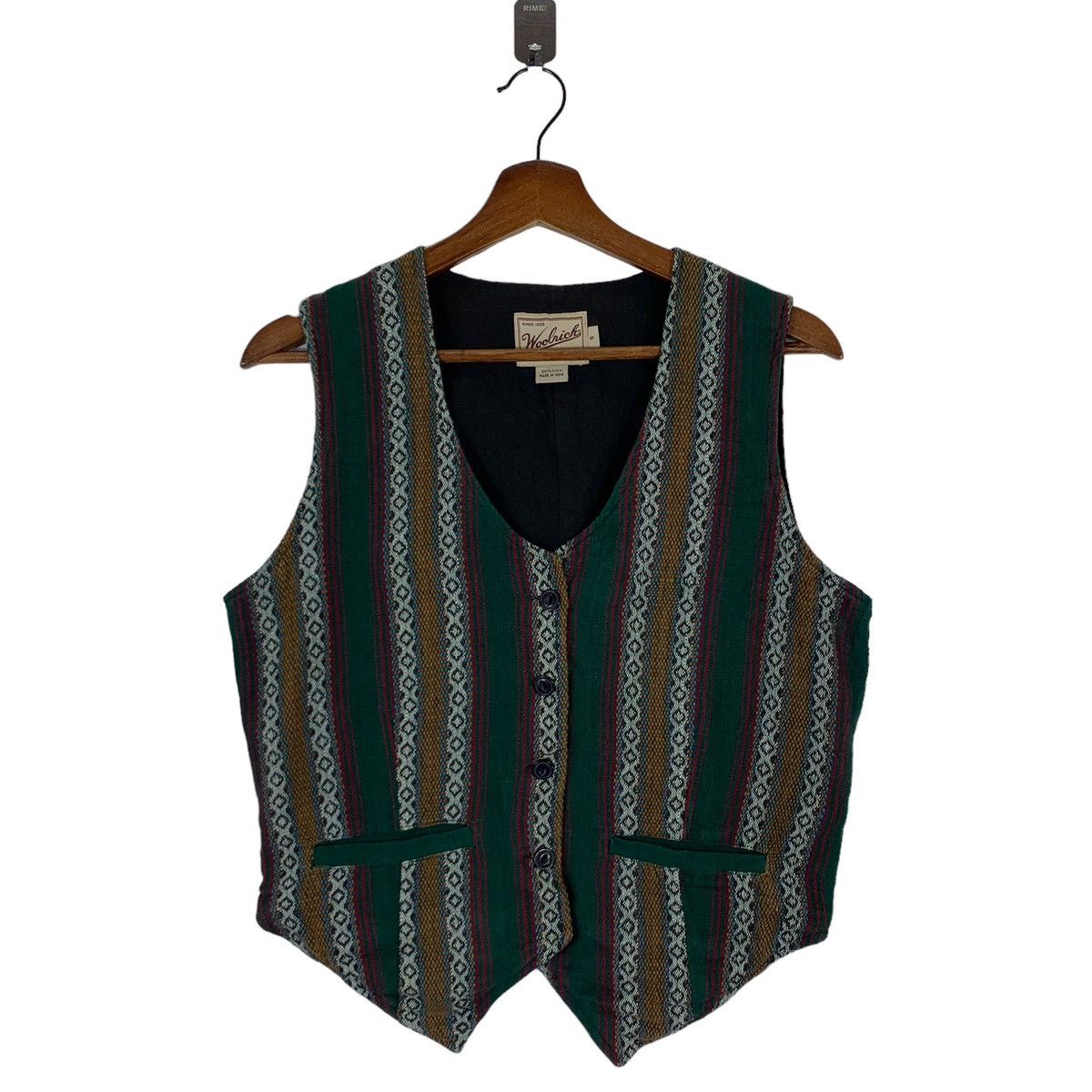 Woolrich Woolen Mills Vintage Woolrich Outdoor Hunting Vest Jacket Size US S / EU 44-46 / 1 - 1 Thumbnail