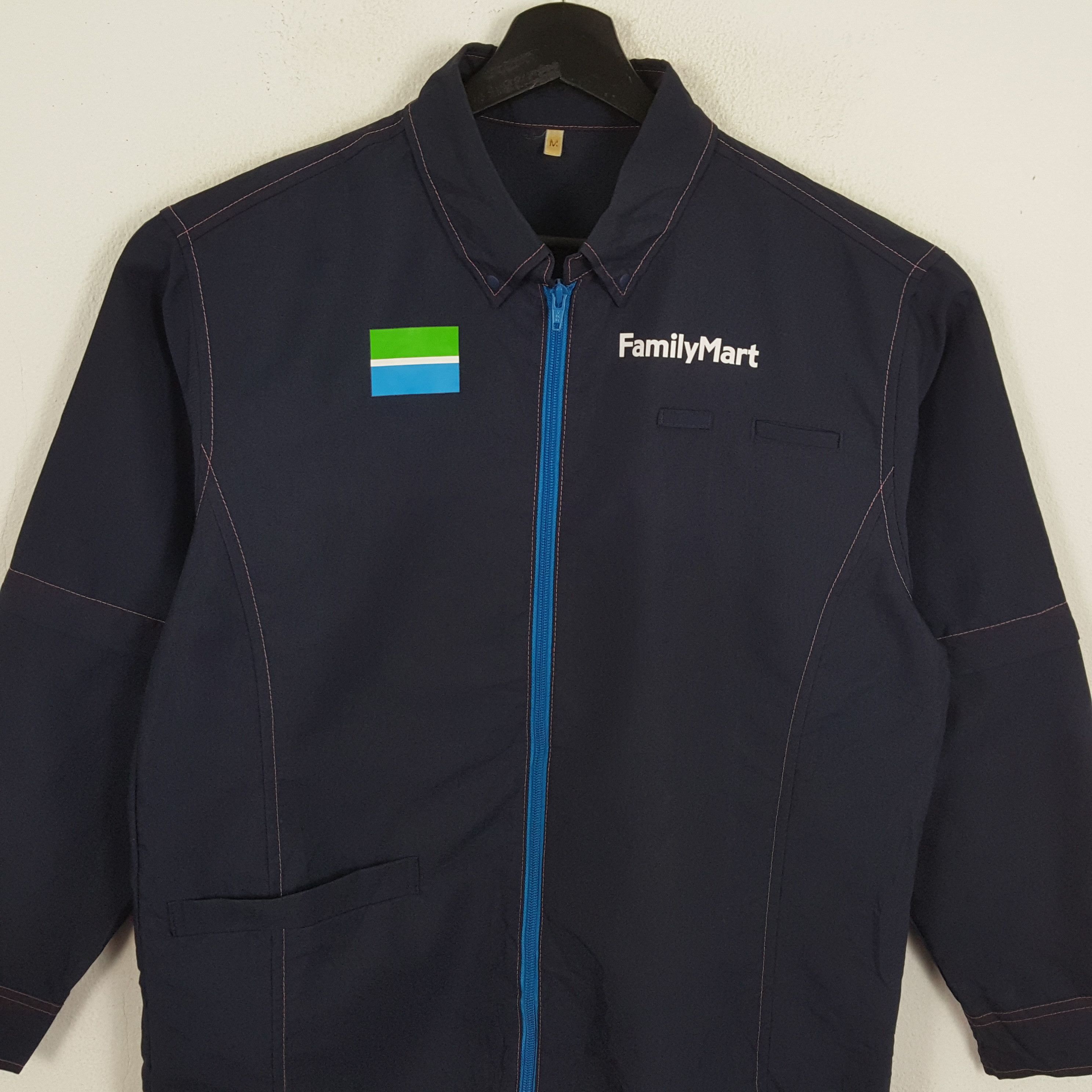 Japanese Brand × Vintage FAMILY MART Japanese Brand Working Uniform Jacket Size US M / EU 48-50 / 2 - 2 Thumbnail