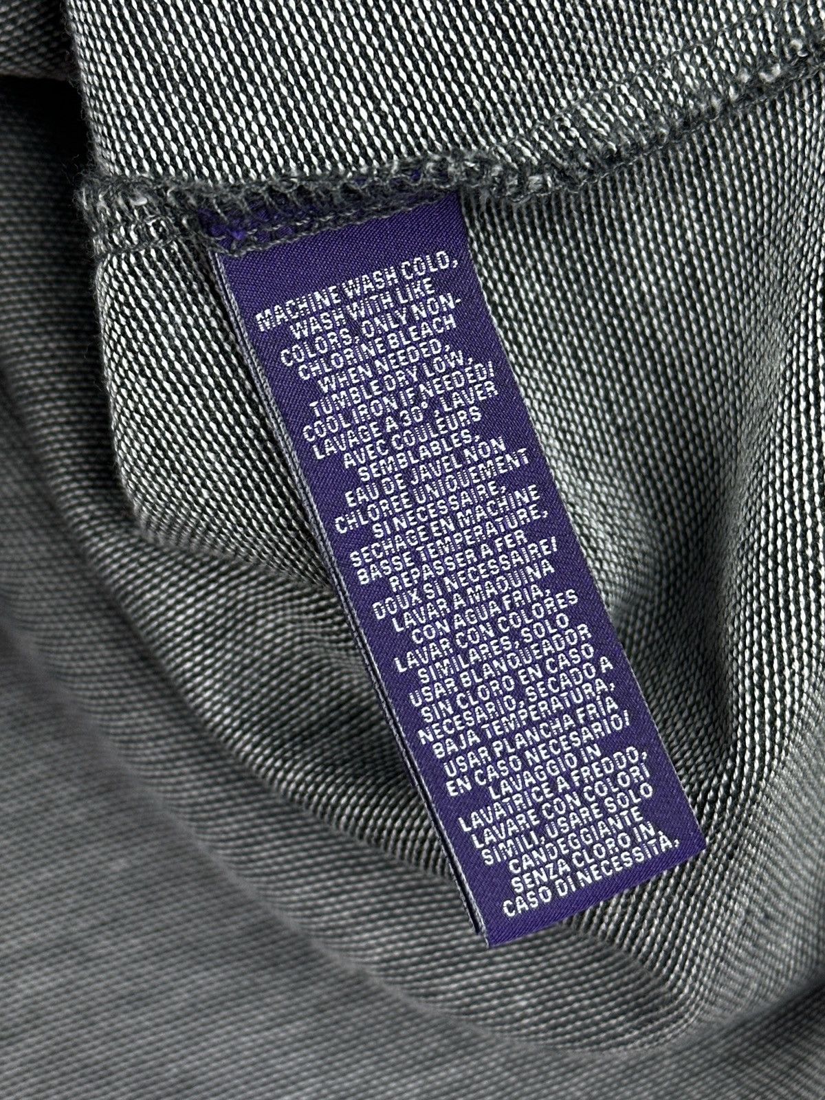 Ralph Lauren Purple Label Ralph Lauren Purple Label Gray Polo T-Shirt Old Money Style Size US M / EU 48-50 / 2 - 9 Thumbnail