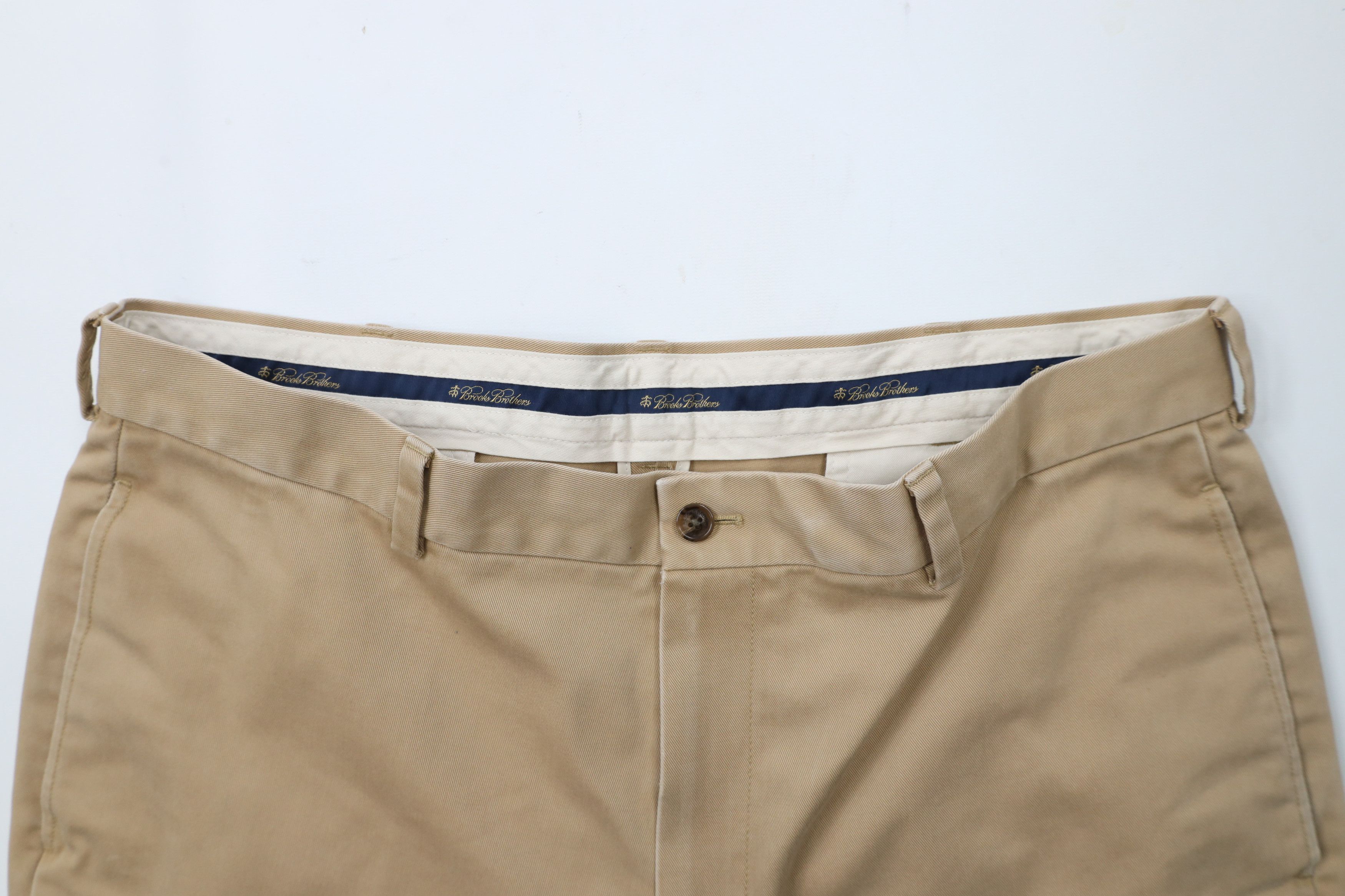 Brooks Brothers × Vintage Vintage Brooks Brothers Clark Advantage Chino Pants Beige Size US 37 - 8 Thumbnail