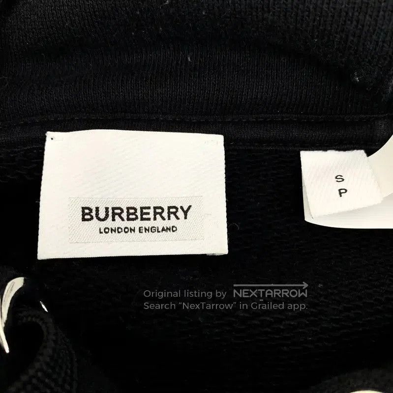 Burberry Burberry Black Cotton Women's Hoodie. Size S / US 4 / IT 40 - 6 Thumbnail
