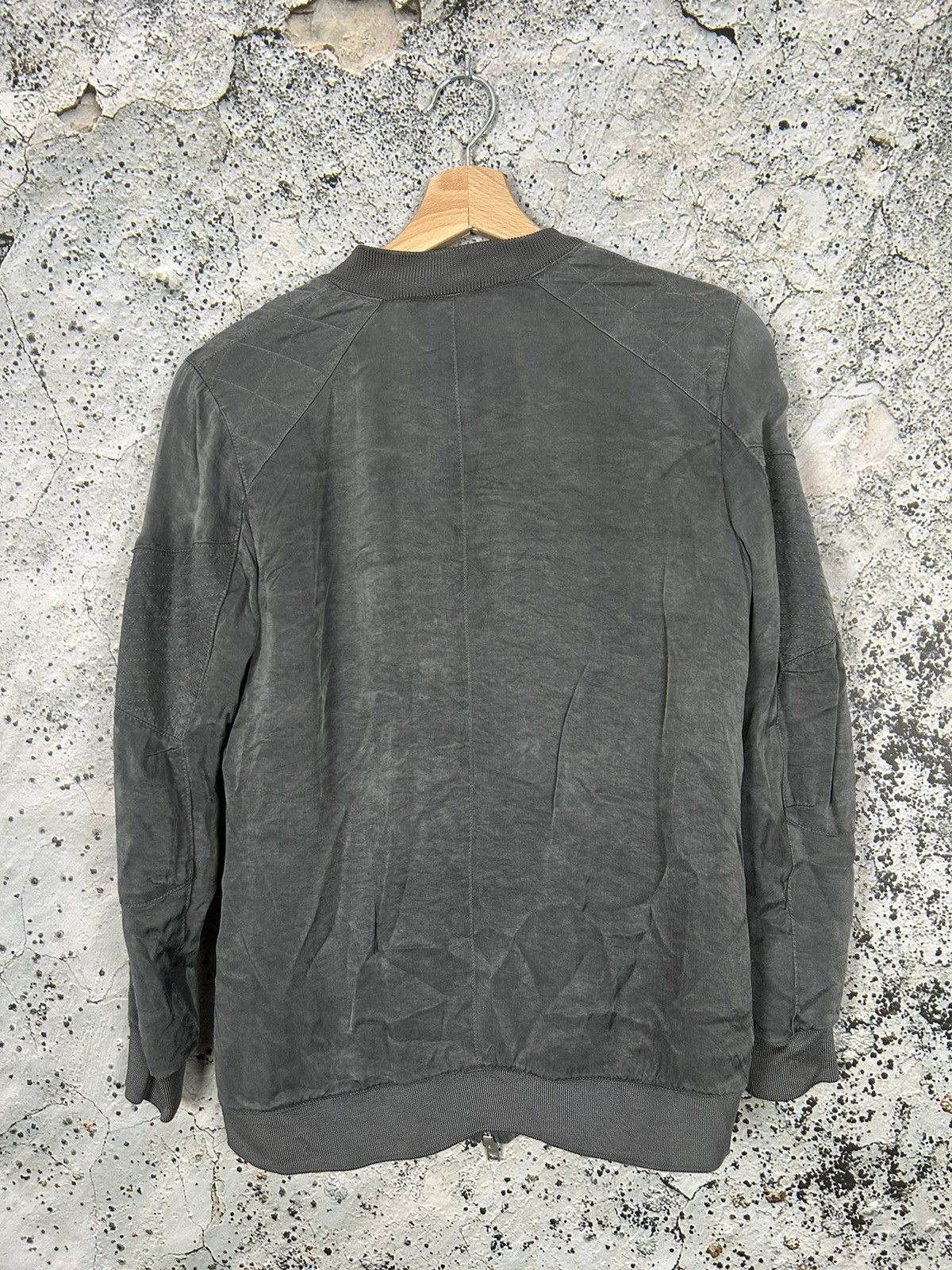 Allsaints Allsaints Satin Bomber Jacket Avant-garde Designer Hype Size US M / EU 48-50 / 2 - 5 Thumbnail