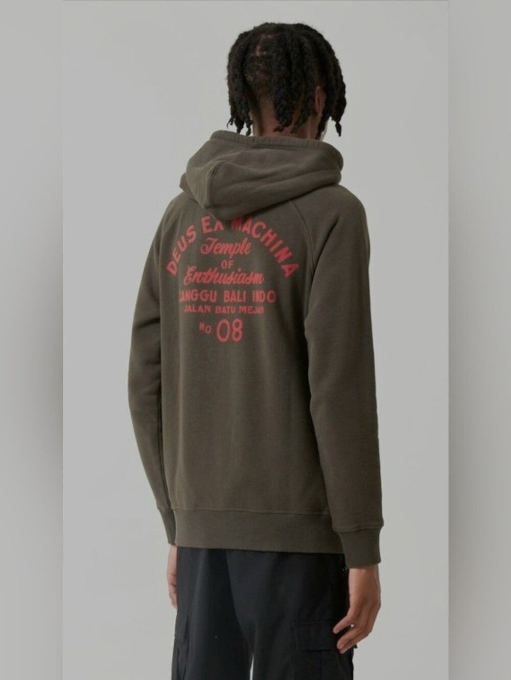 Deus Ex Machina Deus Ex Machina Sunbleached Beluga Green Graphic Hoodie -S Size US S / EU 44-46 / 1 - 13 Thumbnail