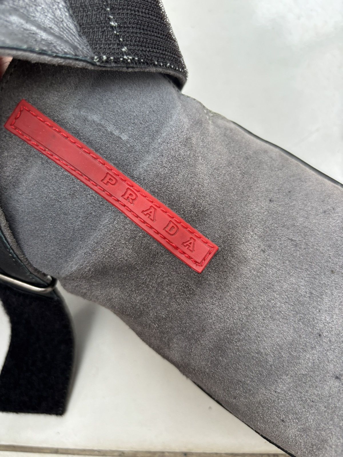 Prada 2000s Sport Suede Strap Shoes Size US 9.5 / EU 42-43 - 9 Thumbnail