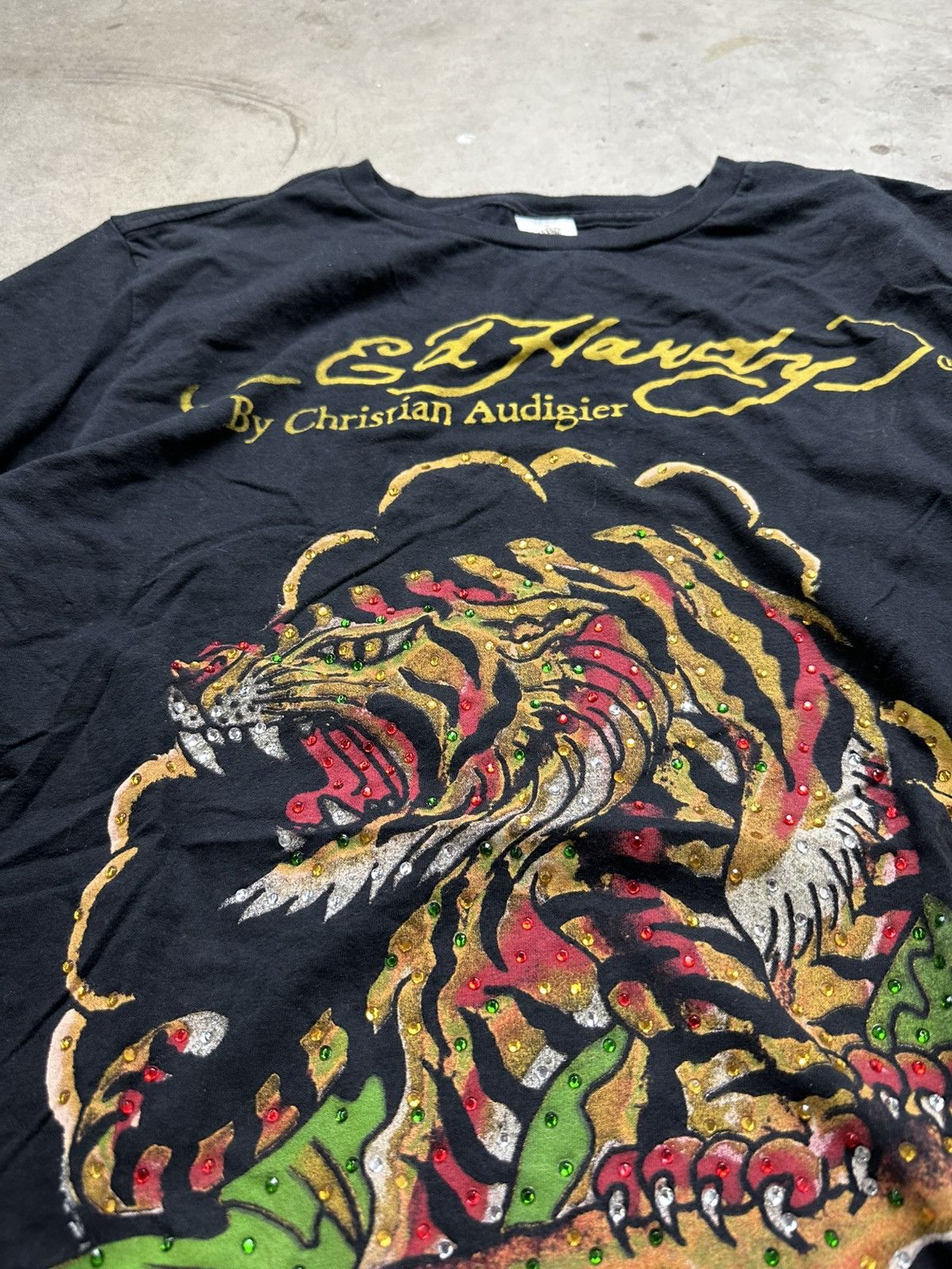 Ed Hardy Ed Hardy Tiger Tee Medium Size US M / EU 48-50 / 2 - 4 Thumbnail