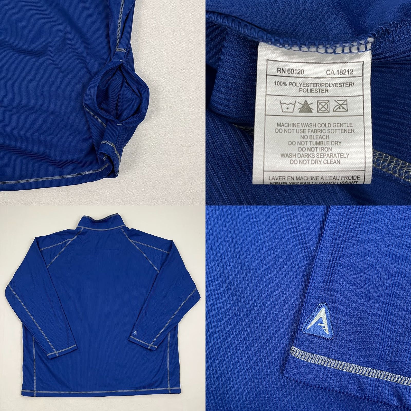 Vintage VINTAGE? Bridgestone Golf Pullover Mens 2XL XXL Blue Antigua Desert Dry Xtra Lite 1/4 Zip Size US XXL / EU 58 / 5 - 8 Thumbnail