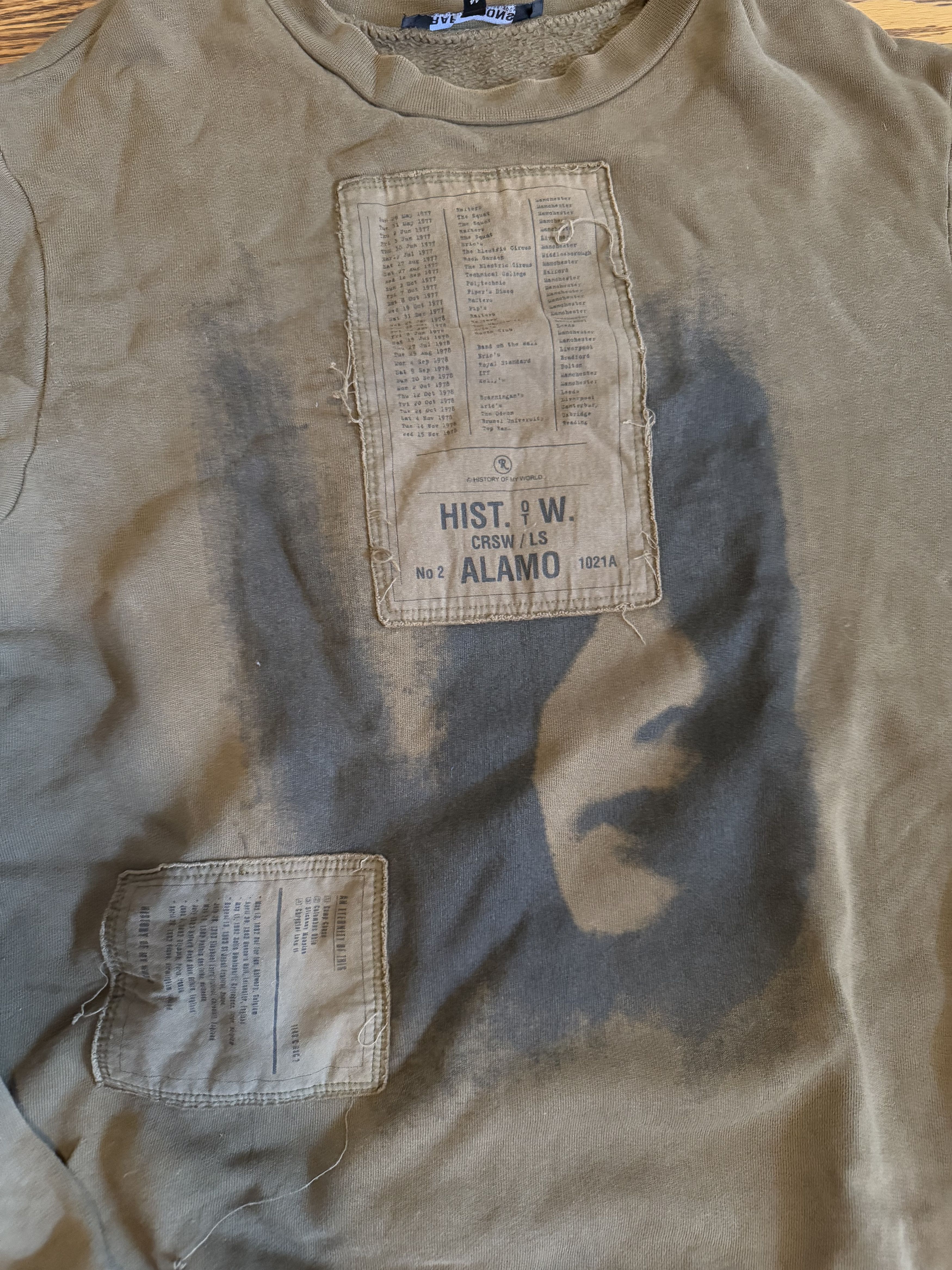 Raf Simons Raf Simons A/W 05 Alamo sweatshirt Size US S / EU 44-46 / 1 - 3 Thumbnail